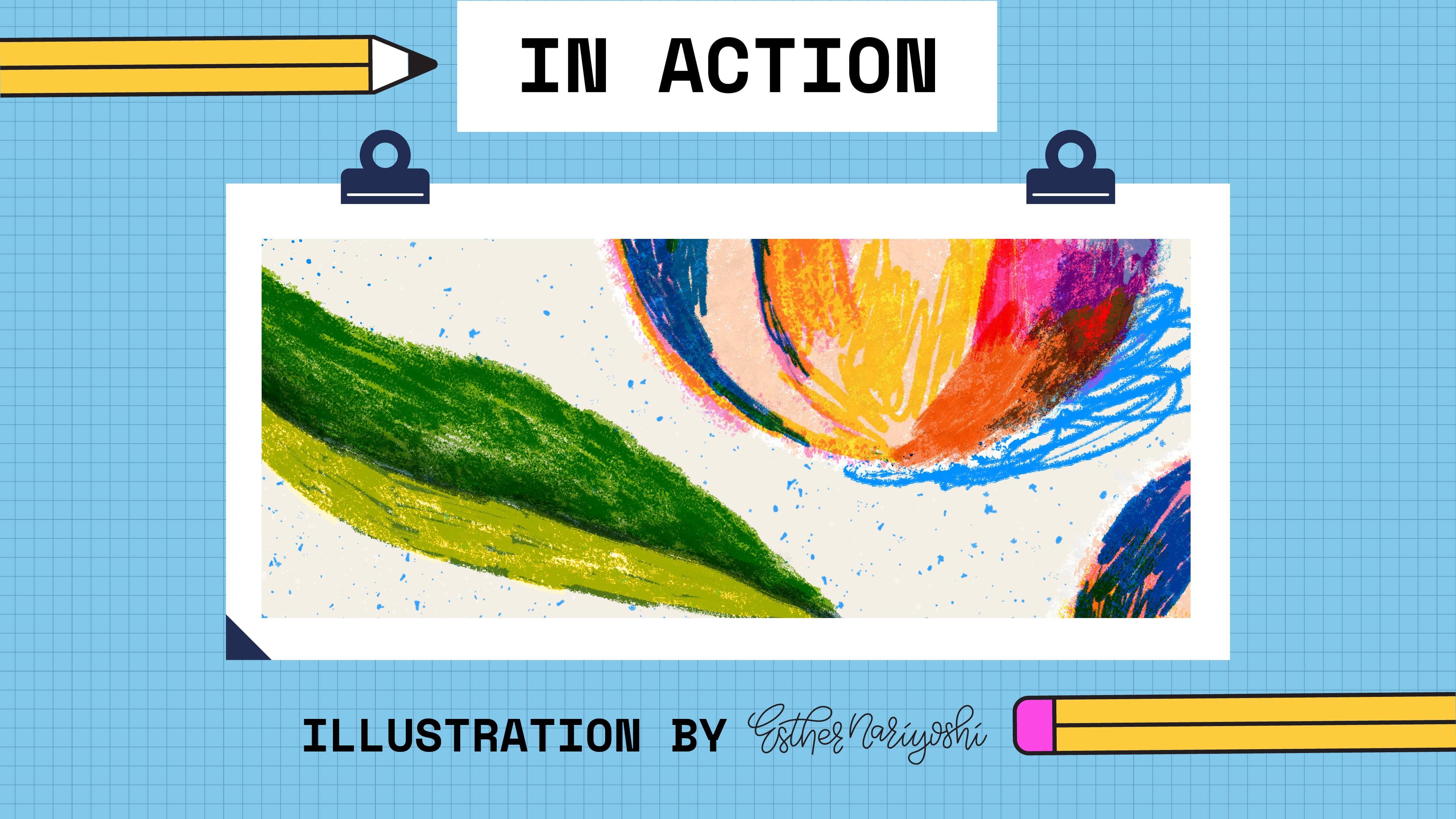Realistic Procreate Artist Grade Crayon Brush Set