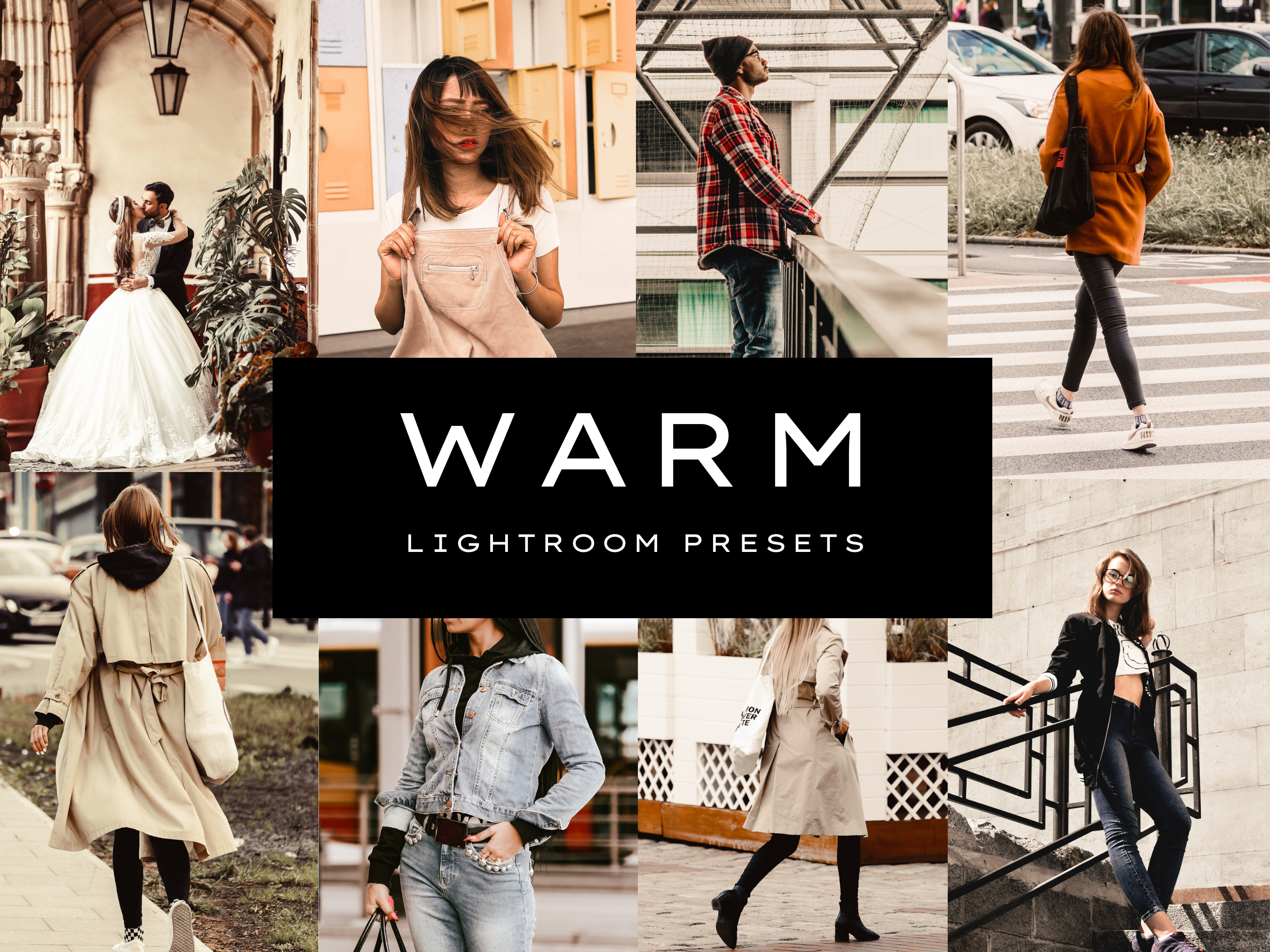 10 Warm Presets For Lightroom Bundle, Presets For Instagram