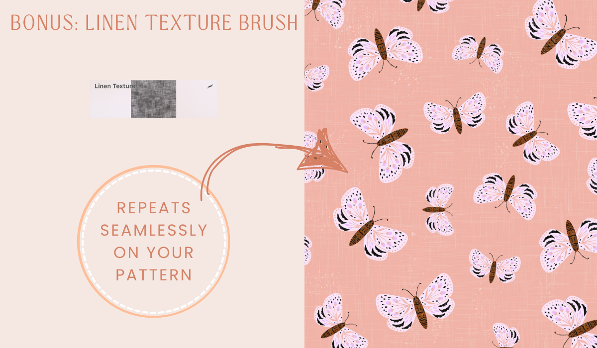 Procreate Repeat Pattern Toolkit - Template Brushes & Layouts