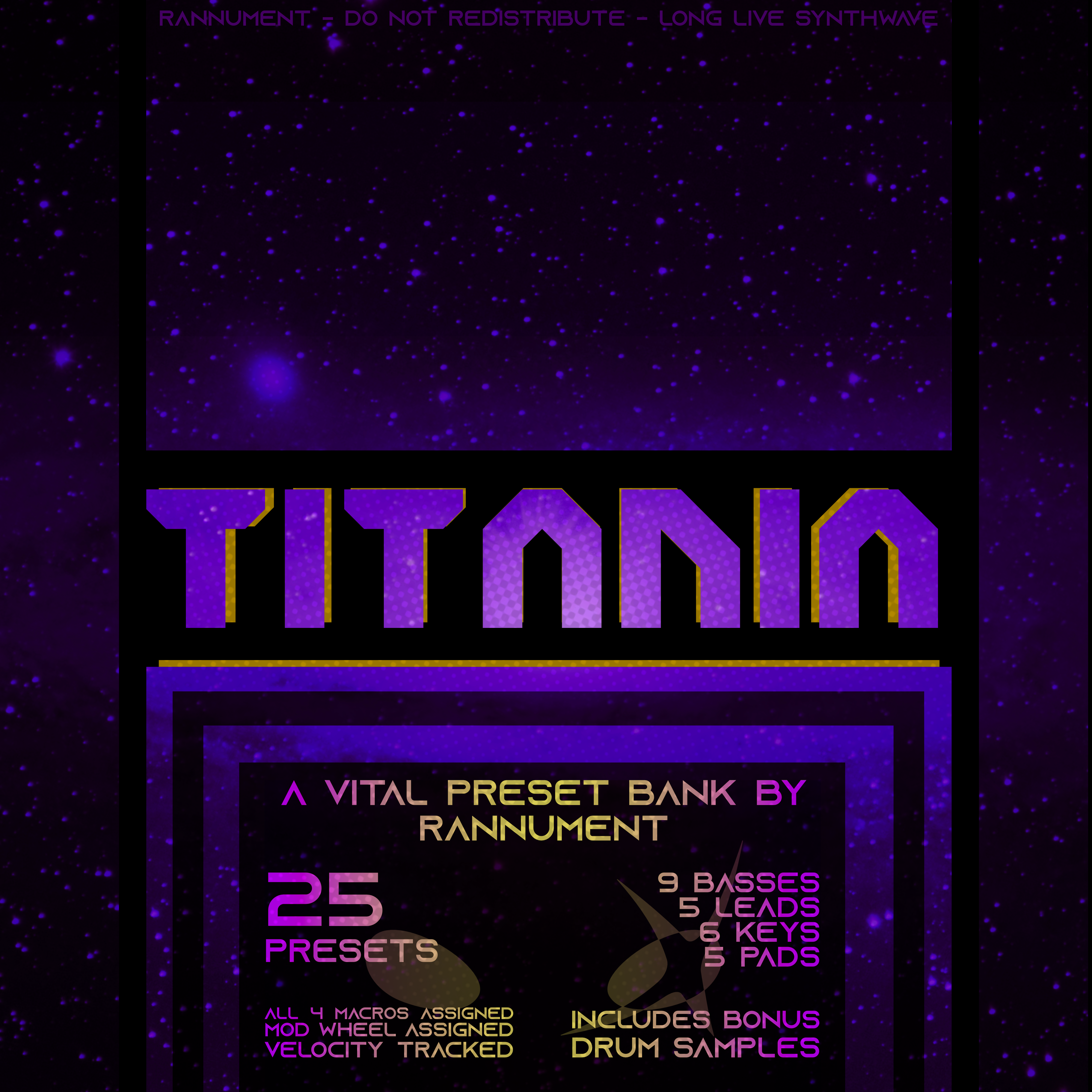 TITANIA Vital Preset Bank