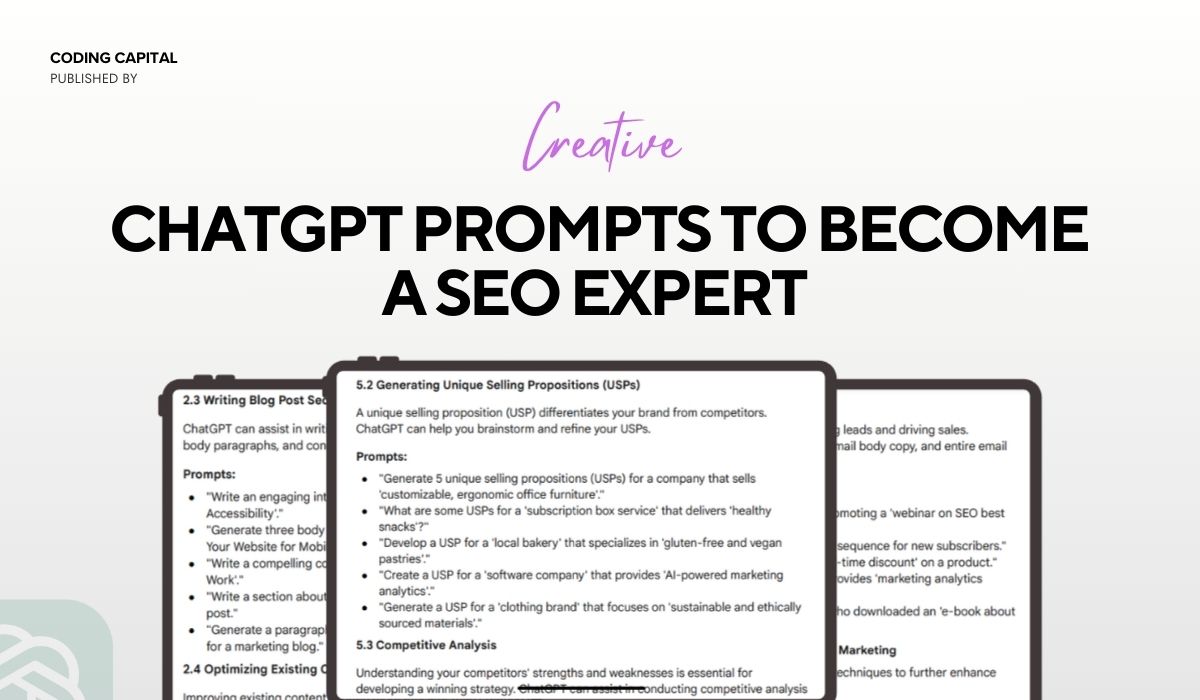  ChatGPT SEO Prompts: Expert Guide