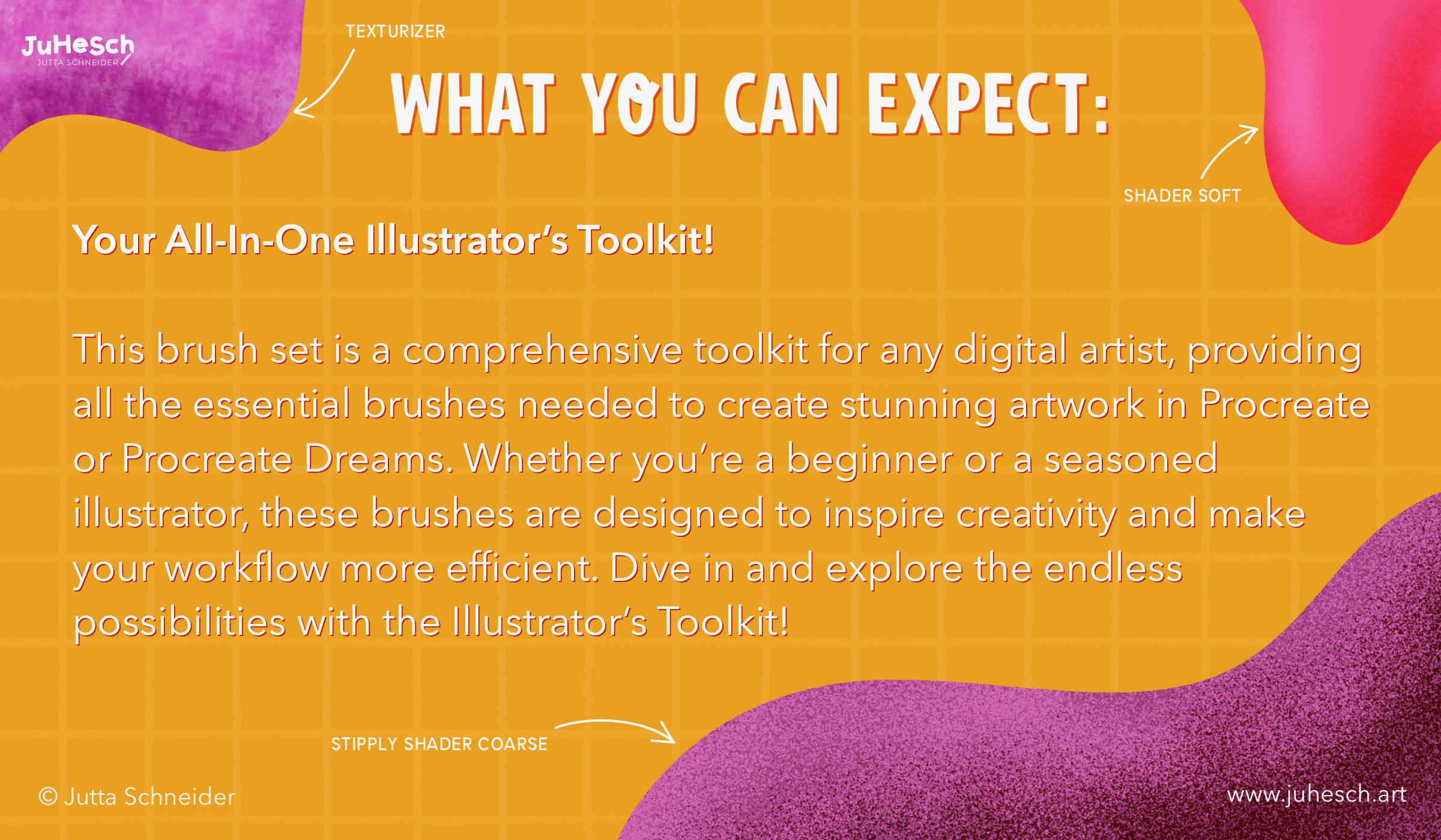 The Illustrator's Toolkit for Procreate & Procreate Dreams