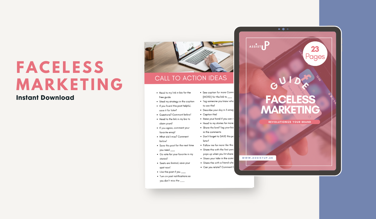 Faceless Marketing Guide