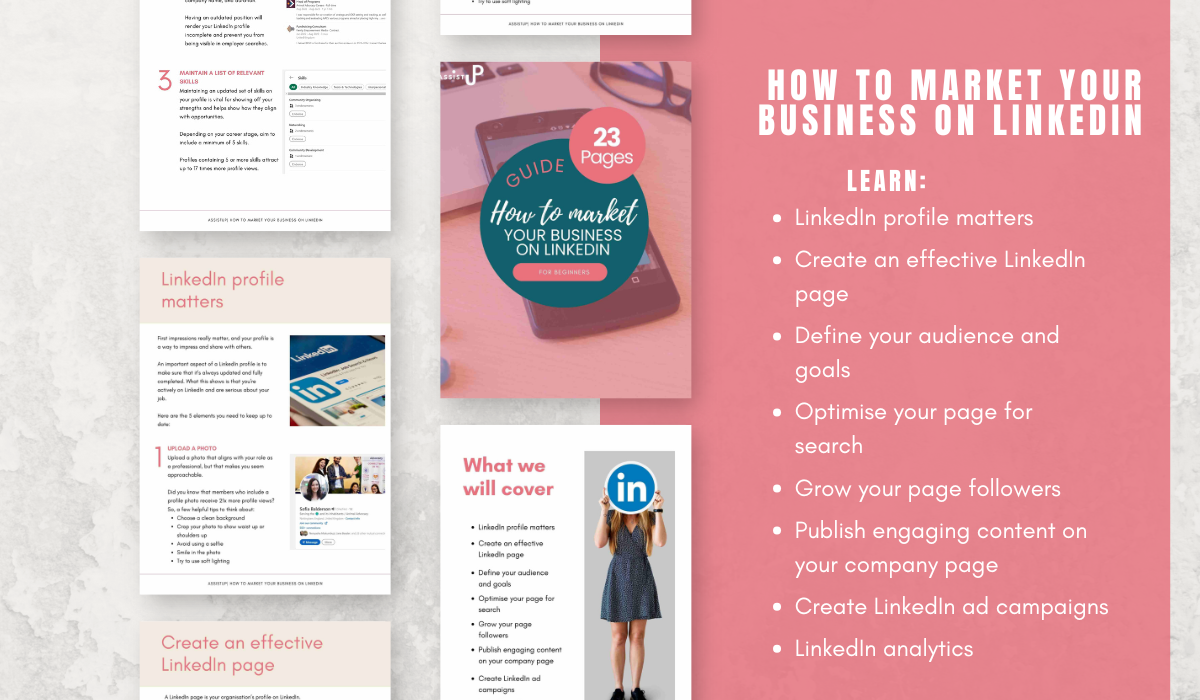 How to market your business on LinkedIn guide