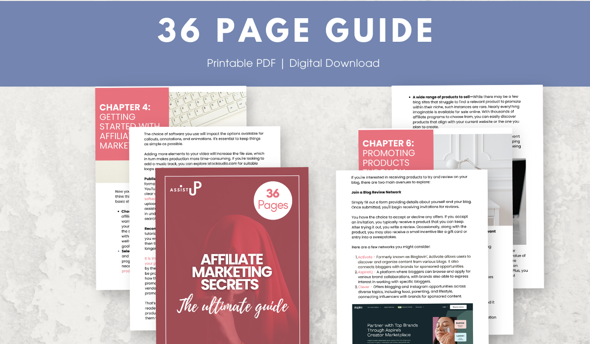 Affiliate Marketing Secrets