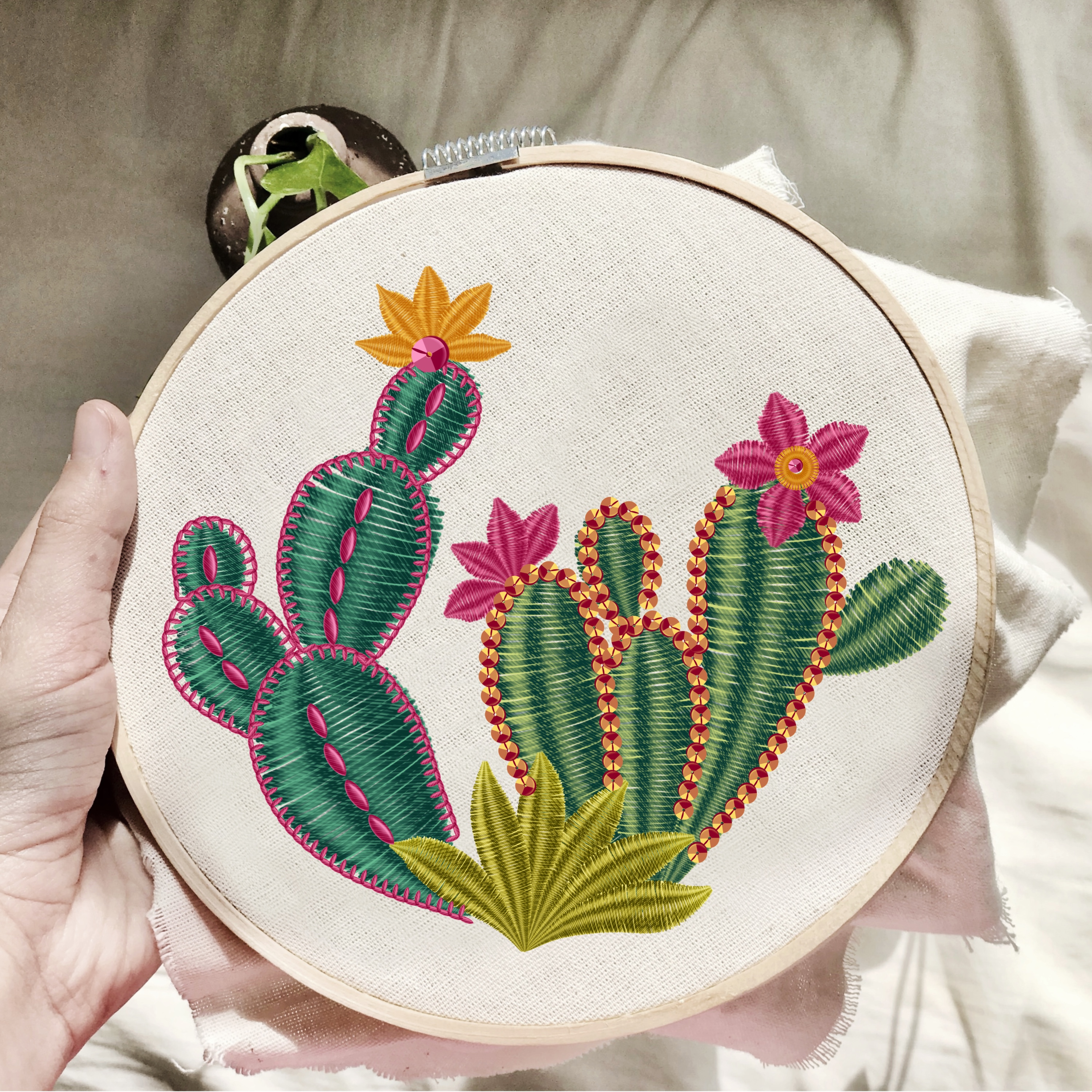 Procreate Embroidery Dual Colour Brushset