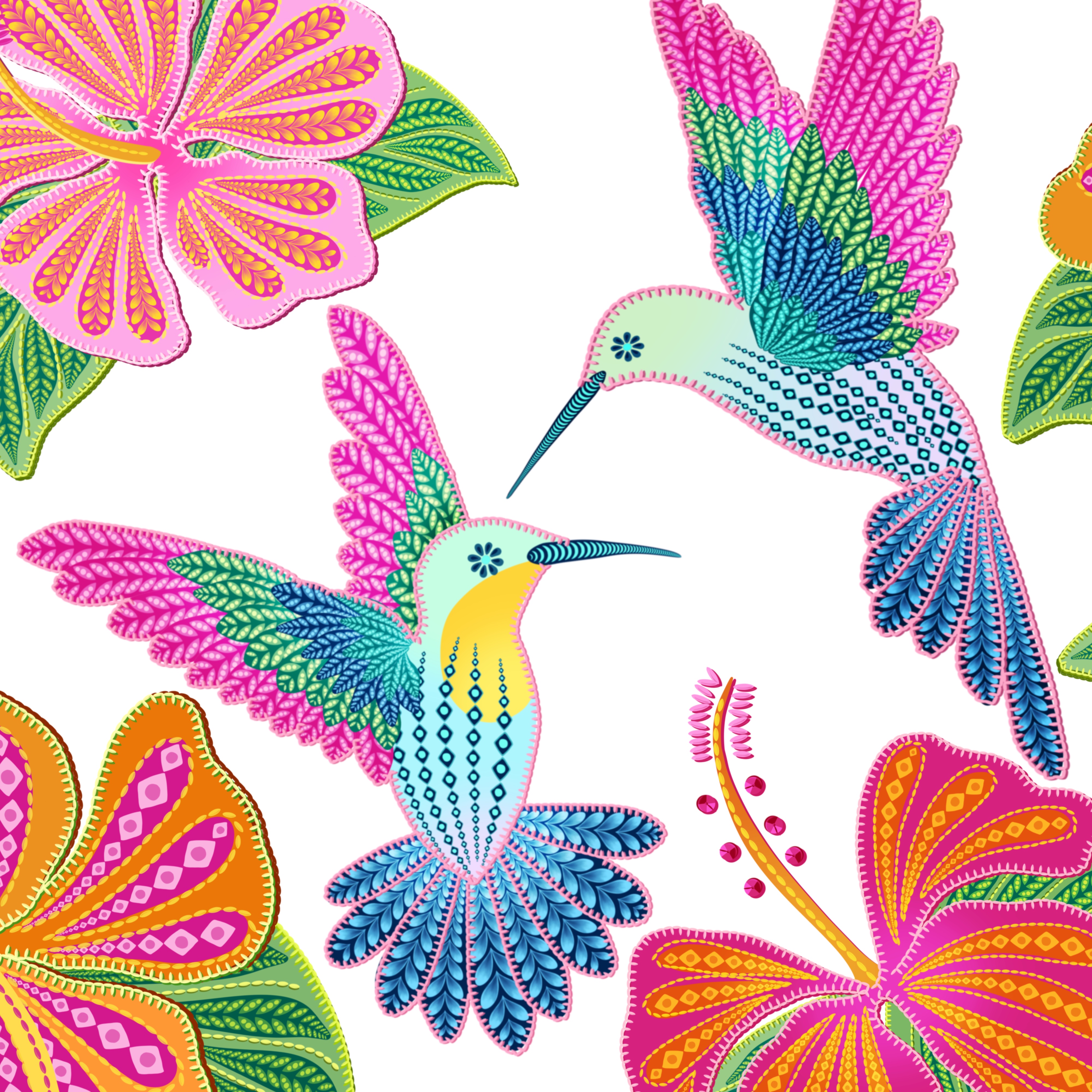 Procreate Pattern Dual Colour Brushset