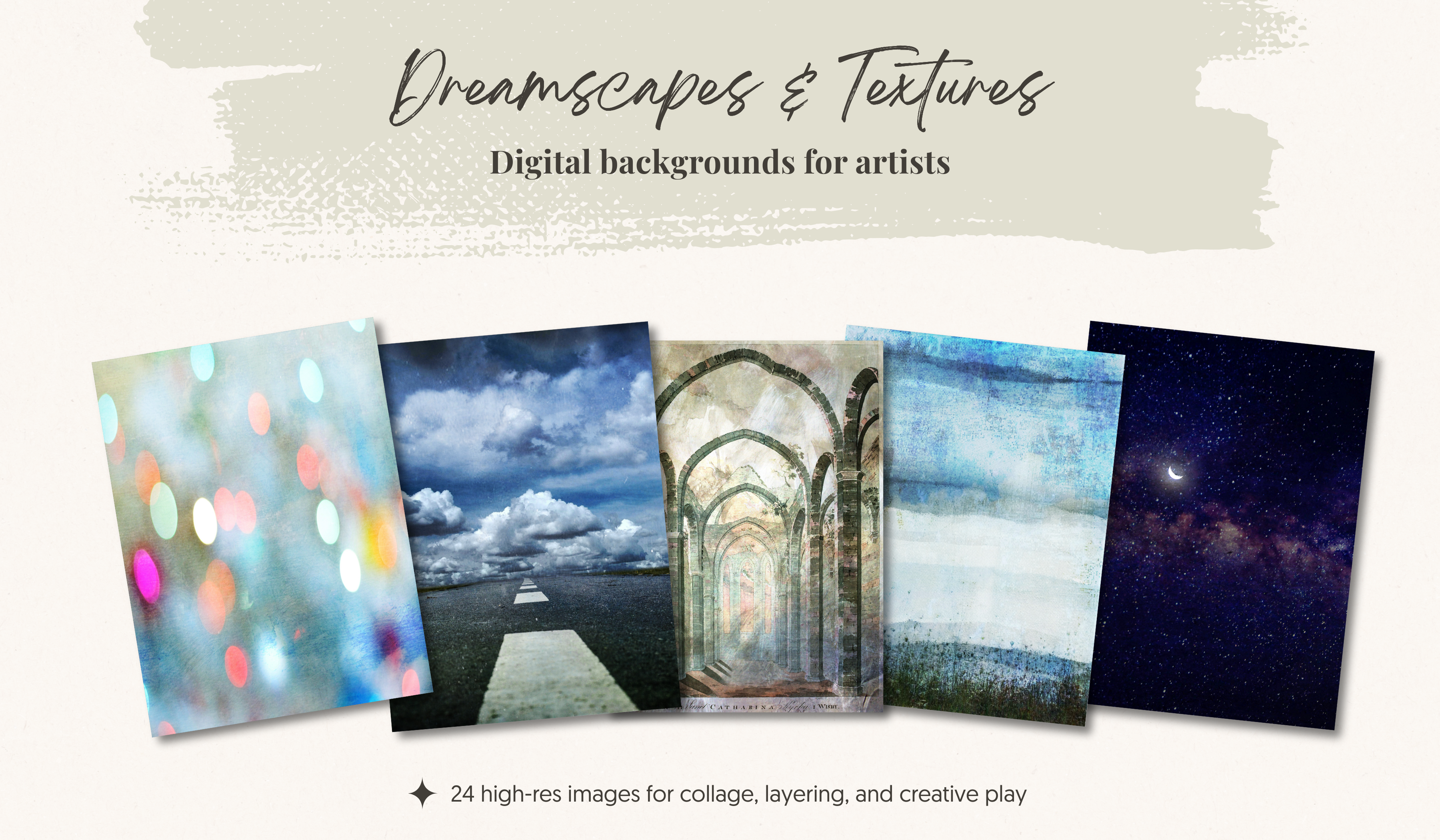 Dreamscapes & Textures: A Digital Background Kit for Artists
