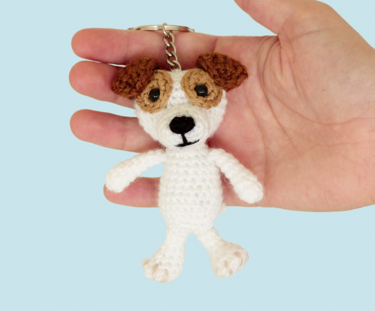 Mini Dog Keychain Amigurumi Pattern