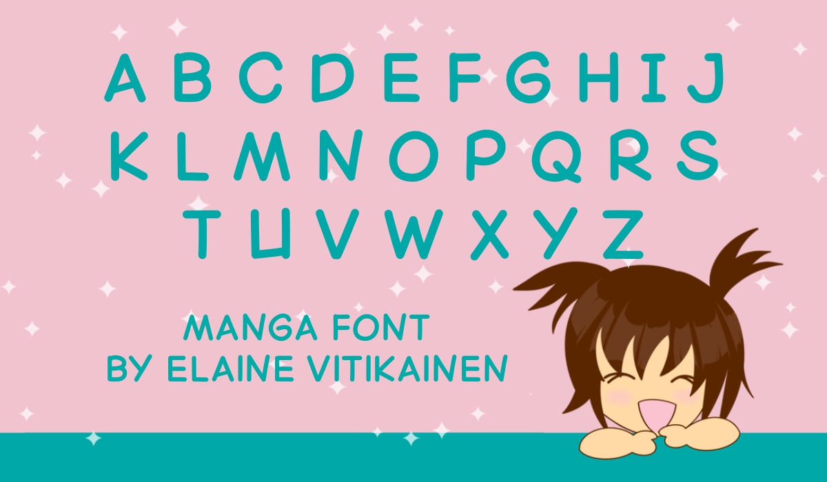 Manga Font