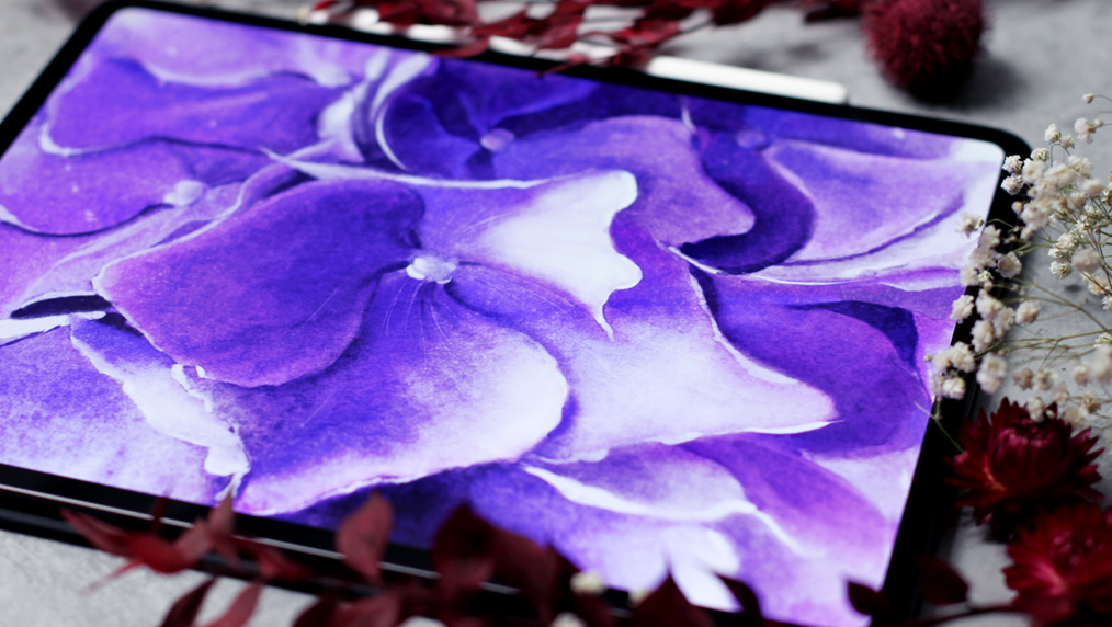 Procreate Watercolor & Ink Botanical Bundle