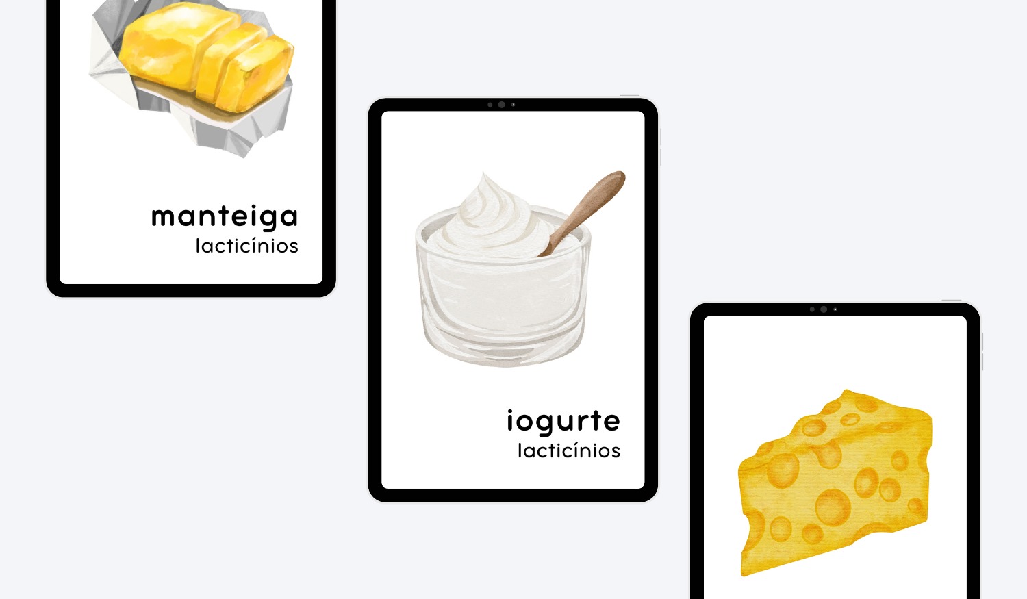 PORTUGUESE FOOD GROUP FLASHCARDS