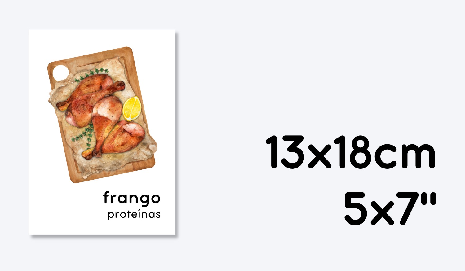 PORTUGUESE FOOD GROUP FLASHCARDS