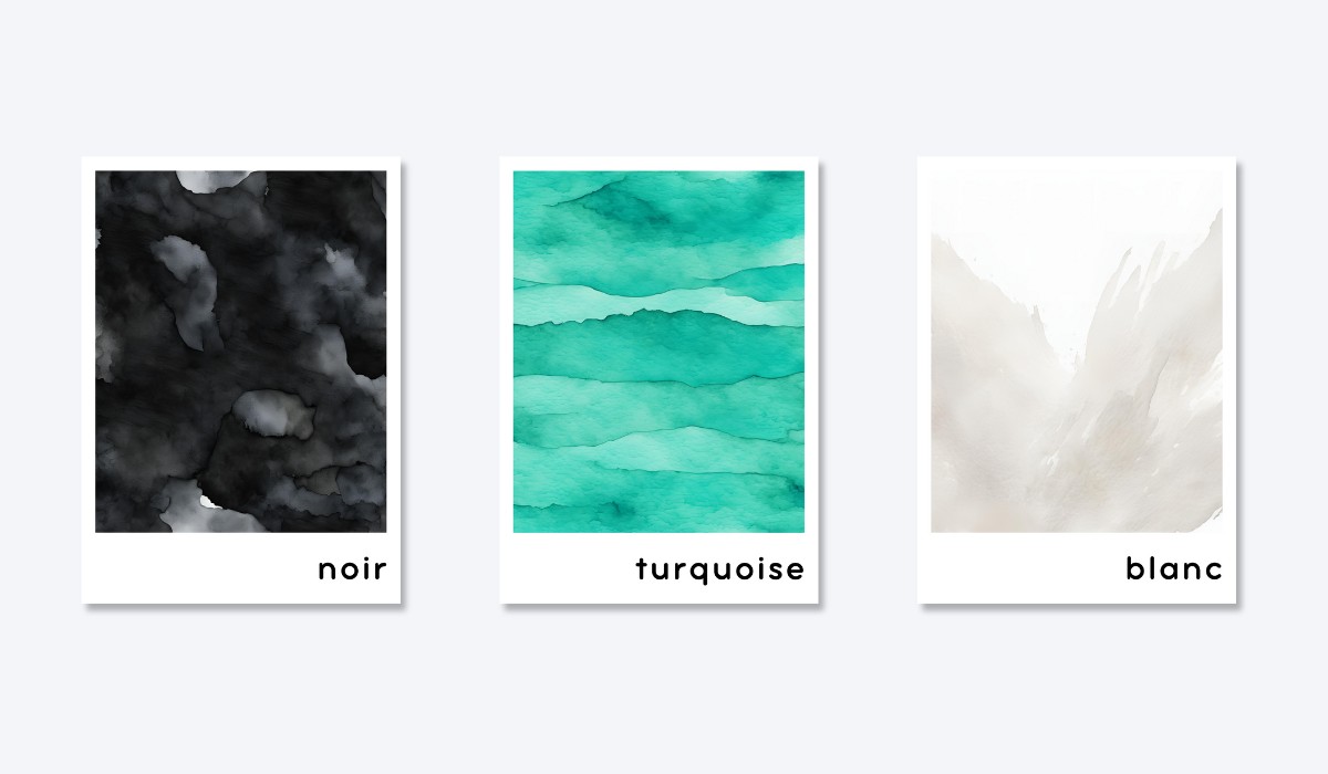 FRENCH COLOR FLASHCARDS