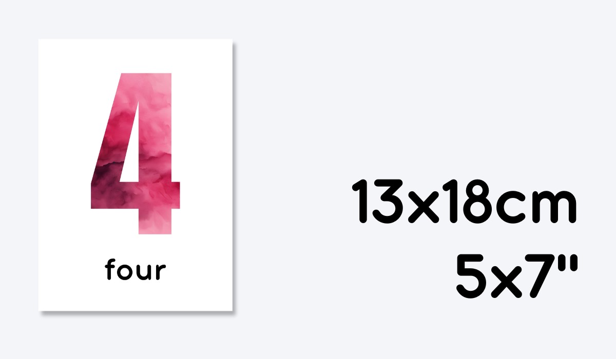 ENGLISH 0-10 NUMBER FLASHCARDS