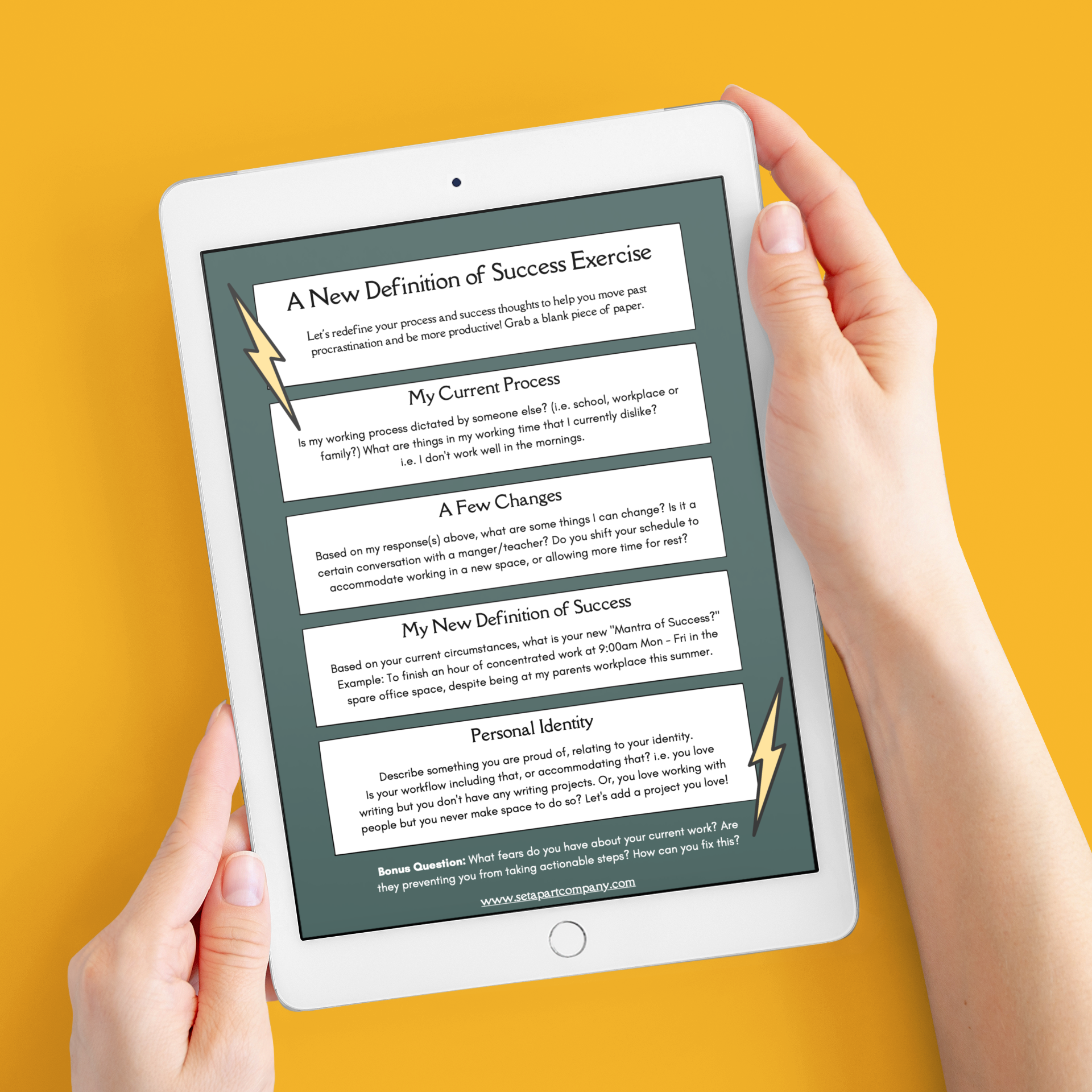 Redefining Success Worksheet