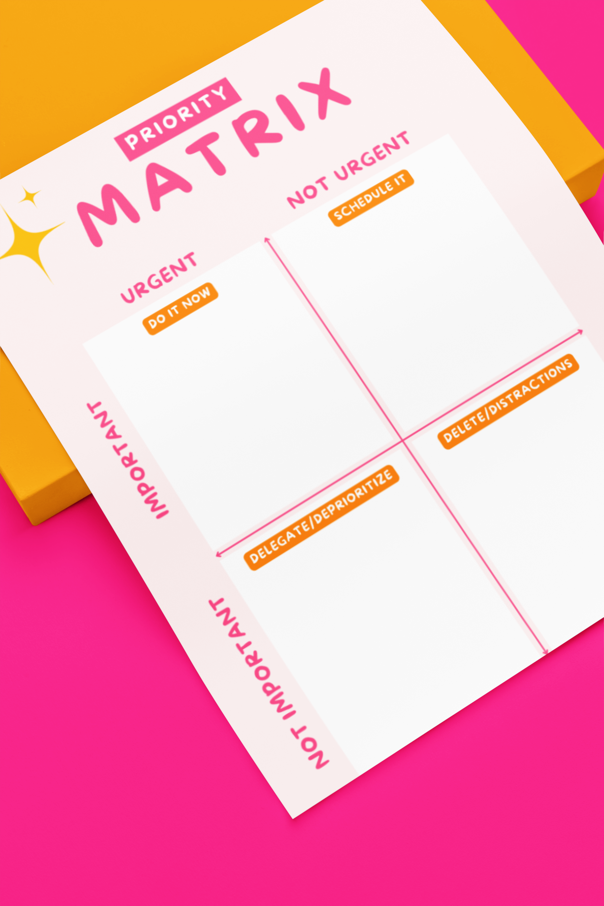 The Demand Matrix Worksheet