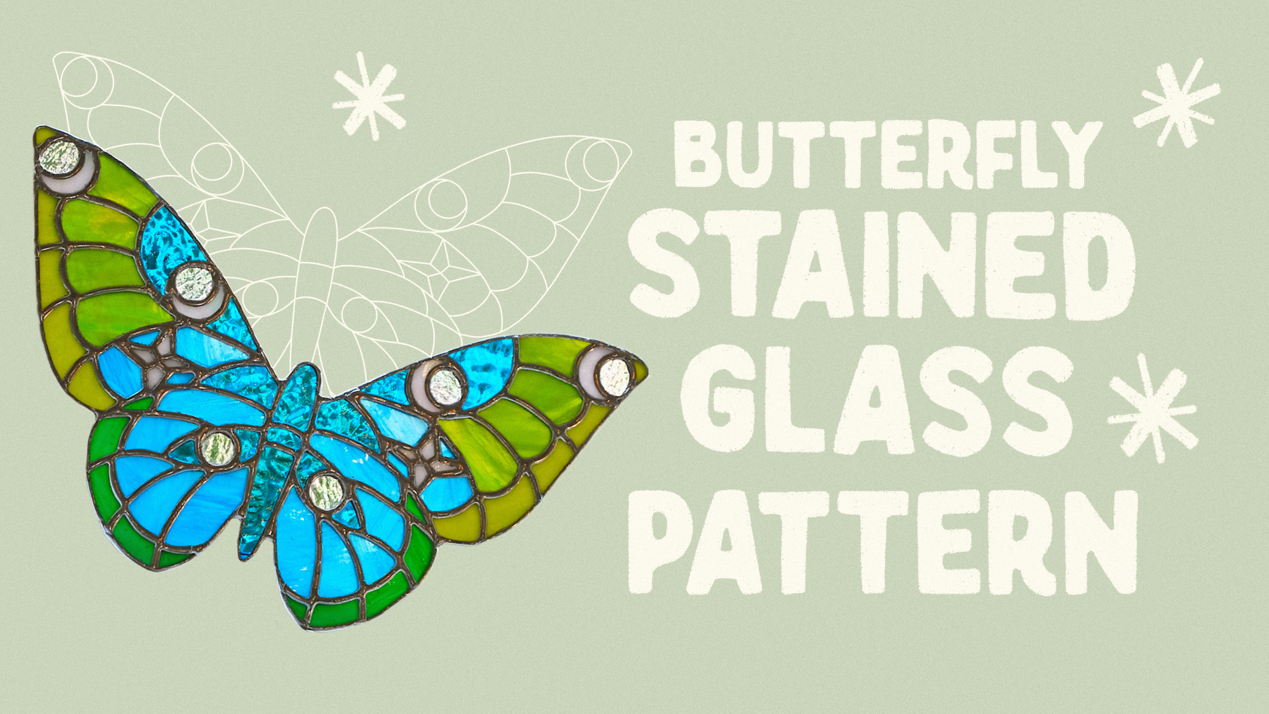 Butterfly Stained Glass Pattern