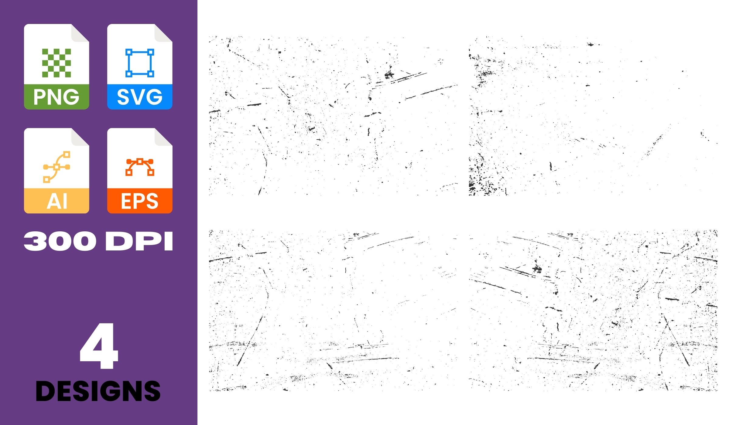 Grunge texture, grain texture clipart