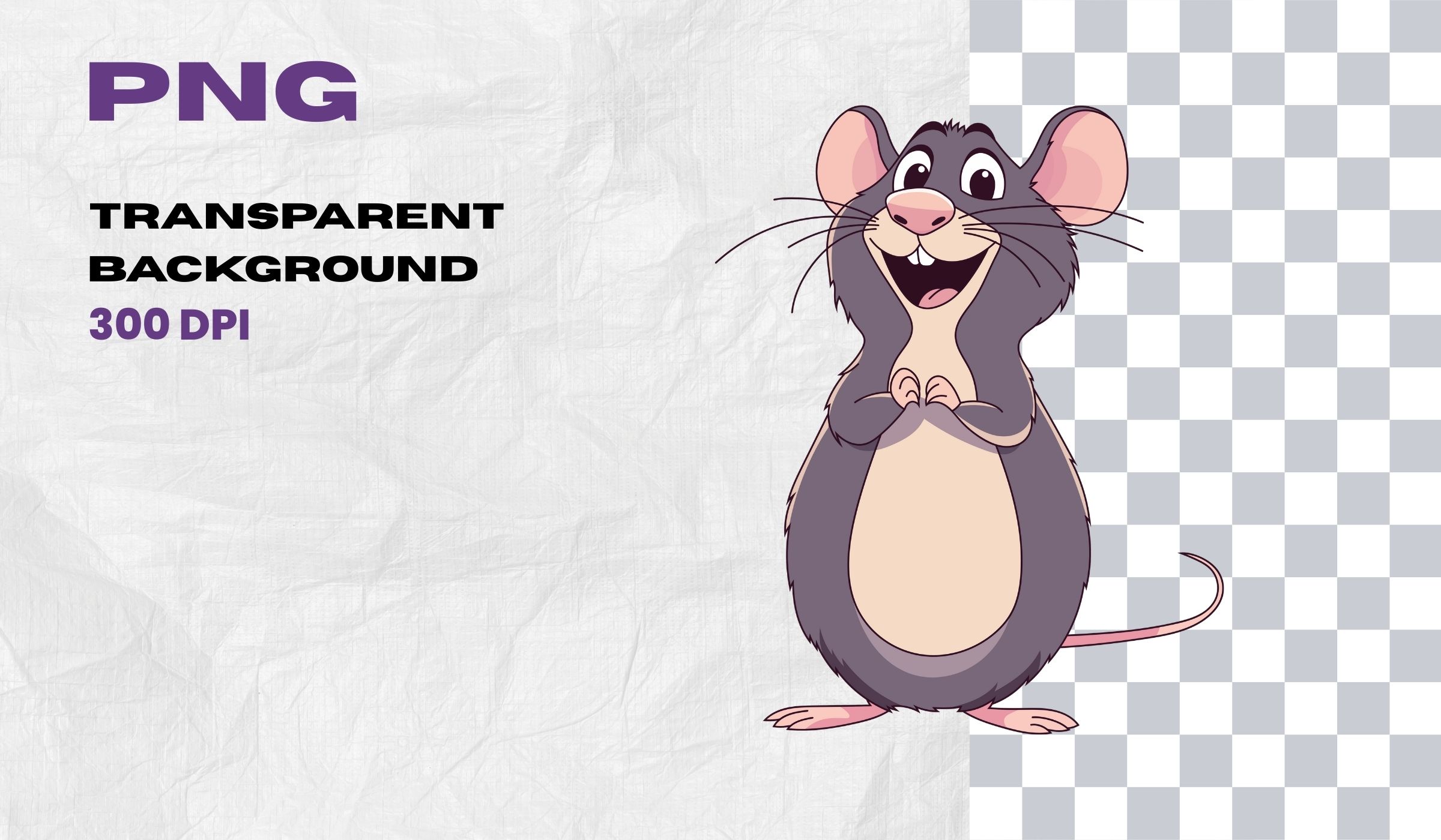 Wild animals clipart bundle in cartoon style