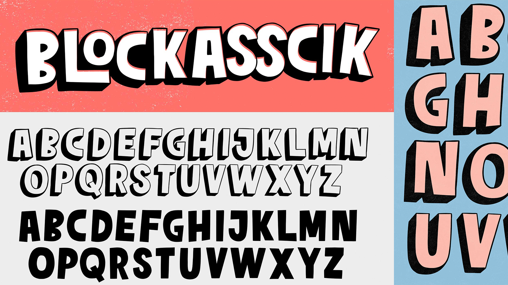 Blockasscik Font