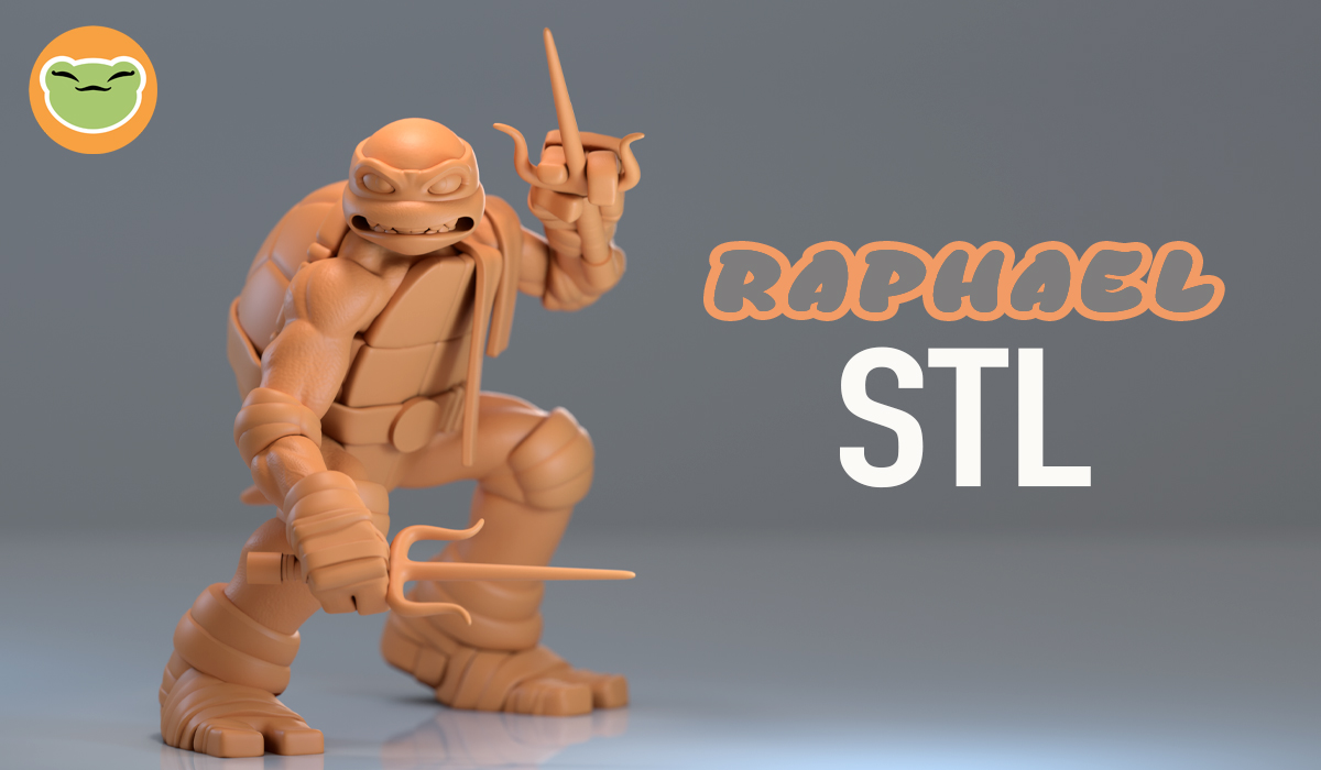 Raphael | STL | TMNT