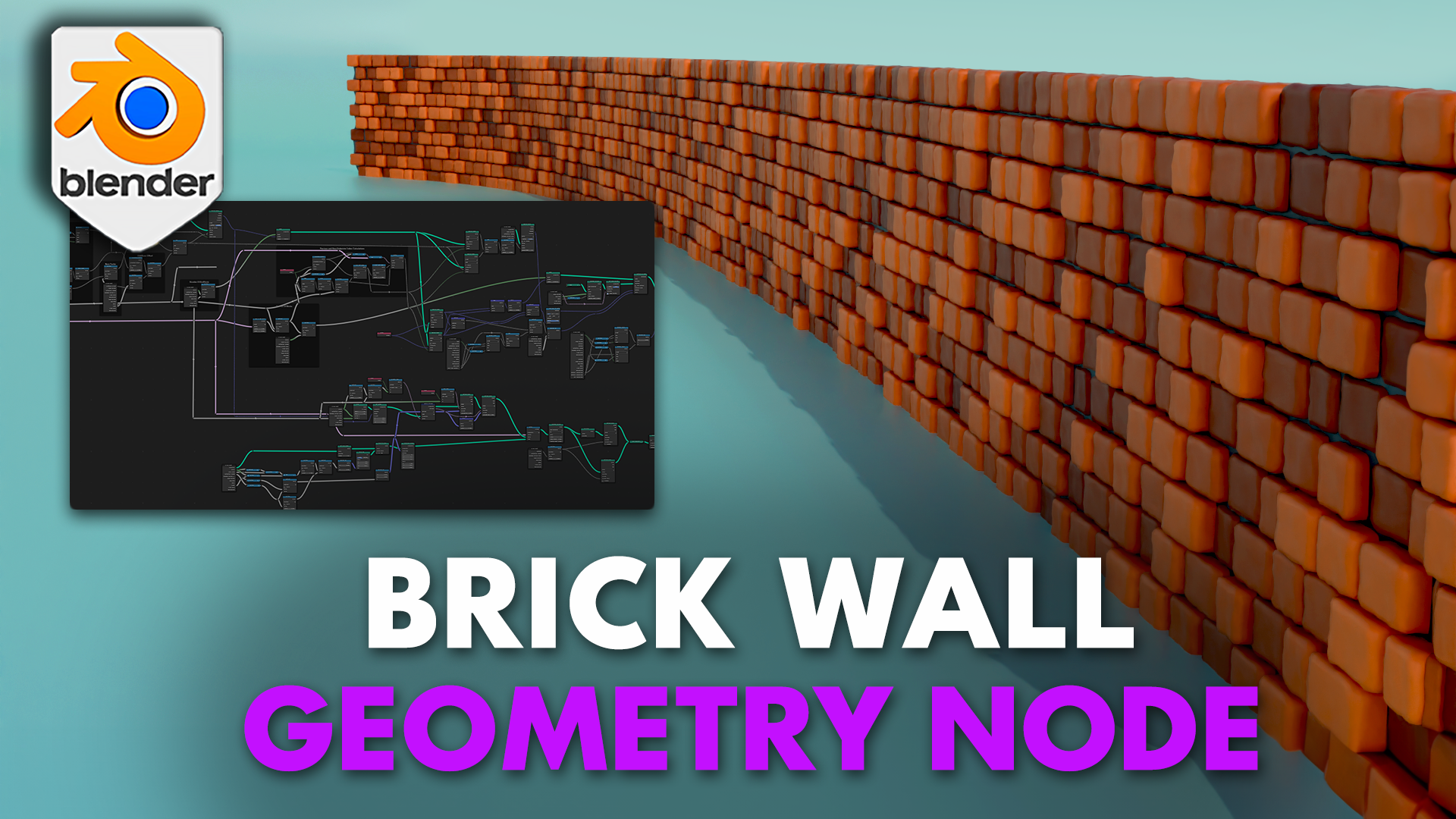 Blender 4 Brick Wall Geometry Node