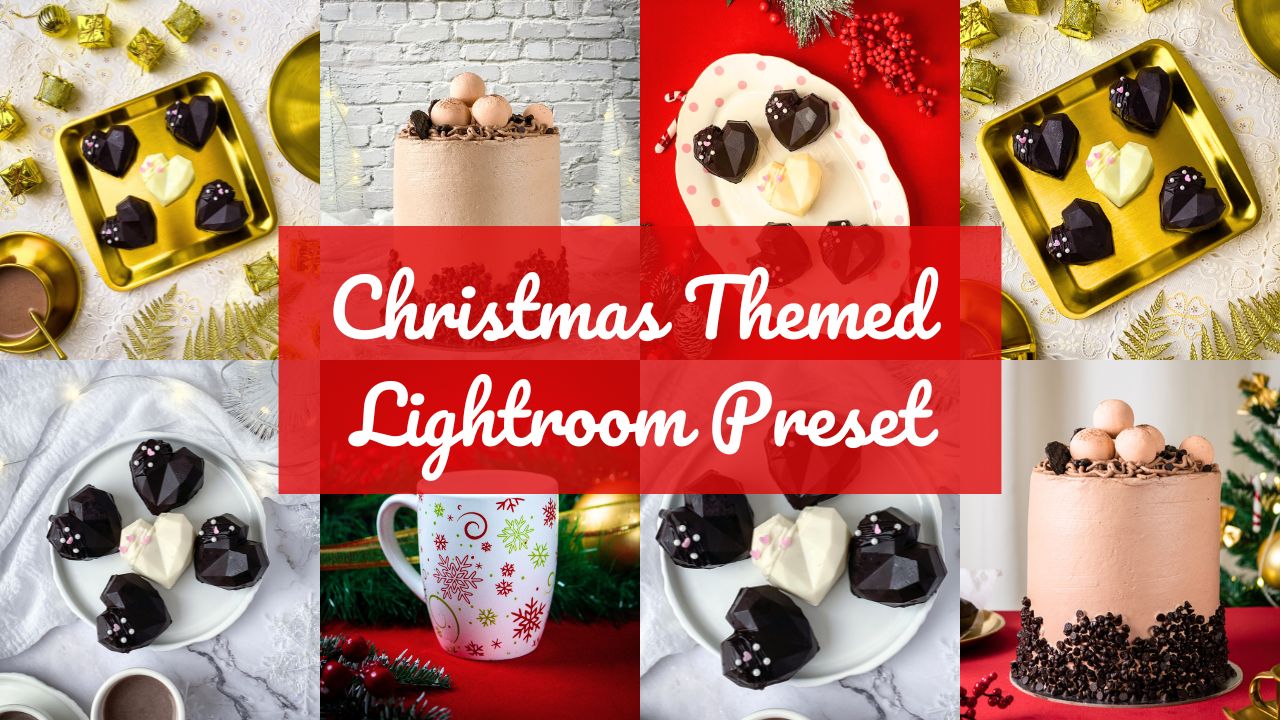 Festive Food & Product Lightroom Preset Bundle for the Holidays