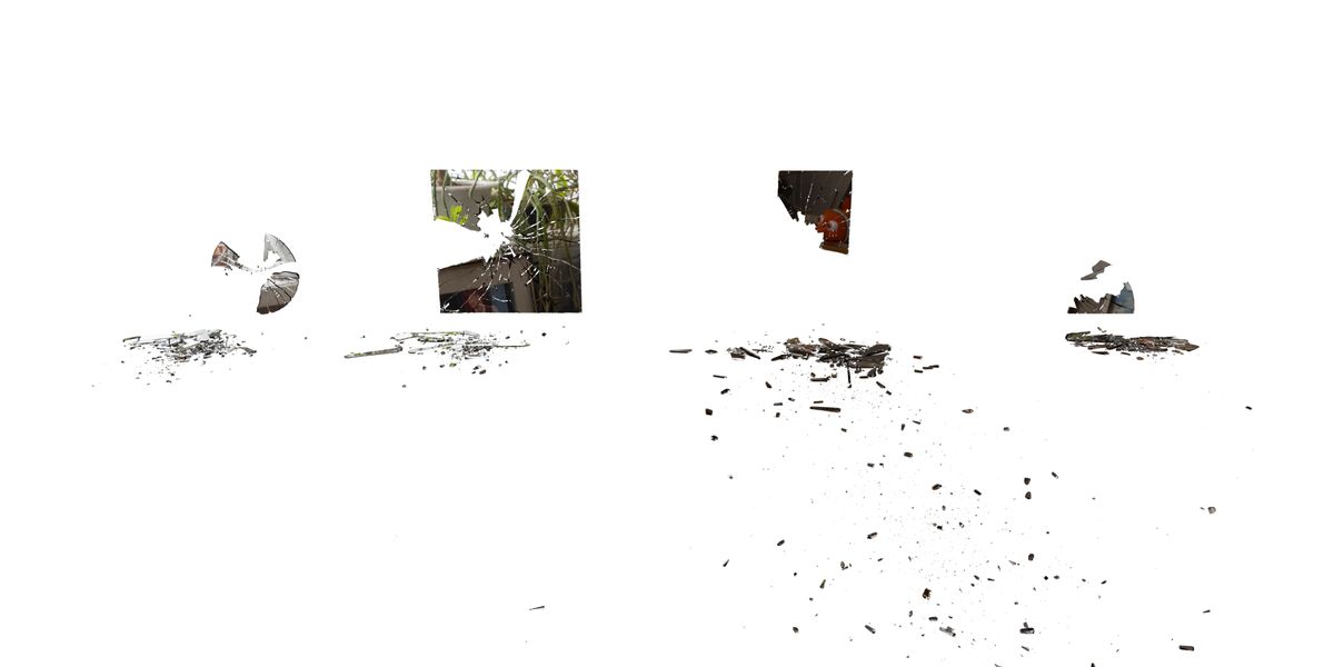 Broken Windows And Mirrors Glass 3D Models For Blender 3D