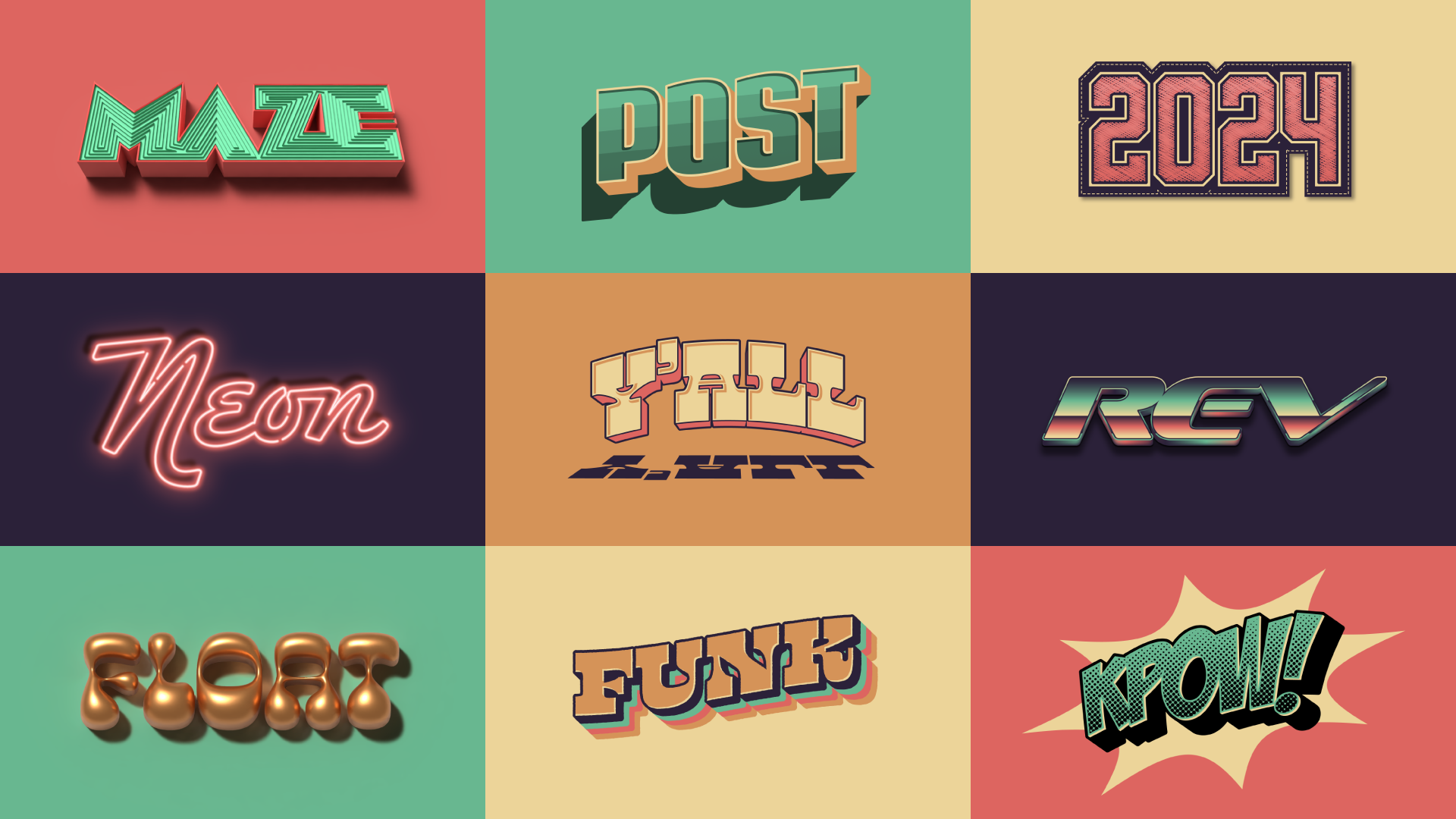 Alive! - Editable Graphic Styles