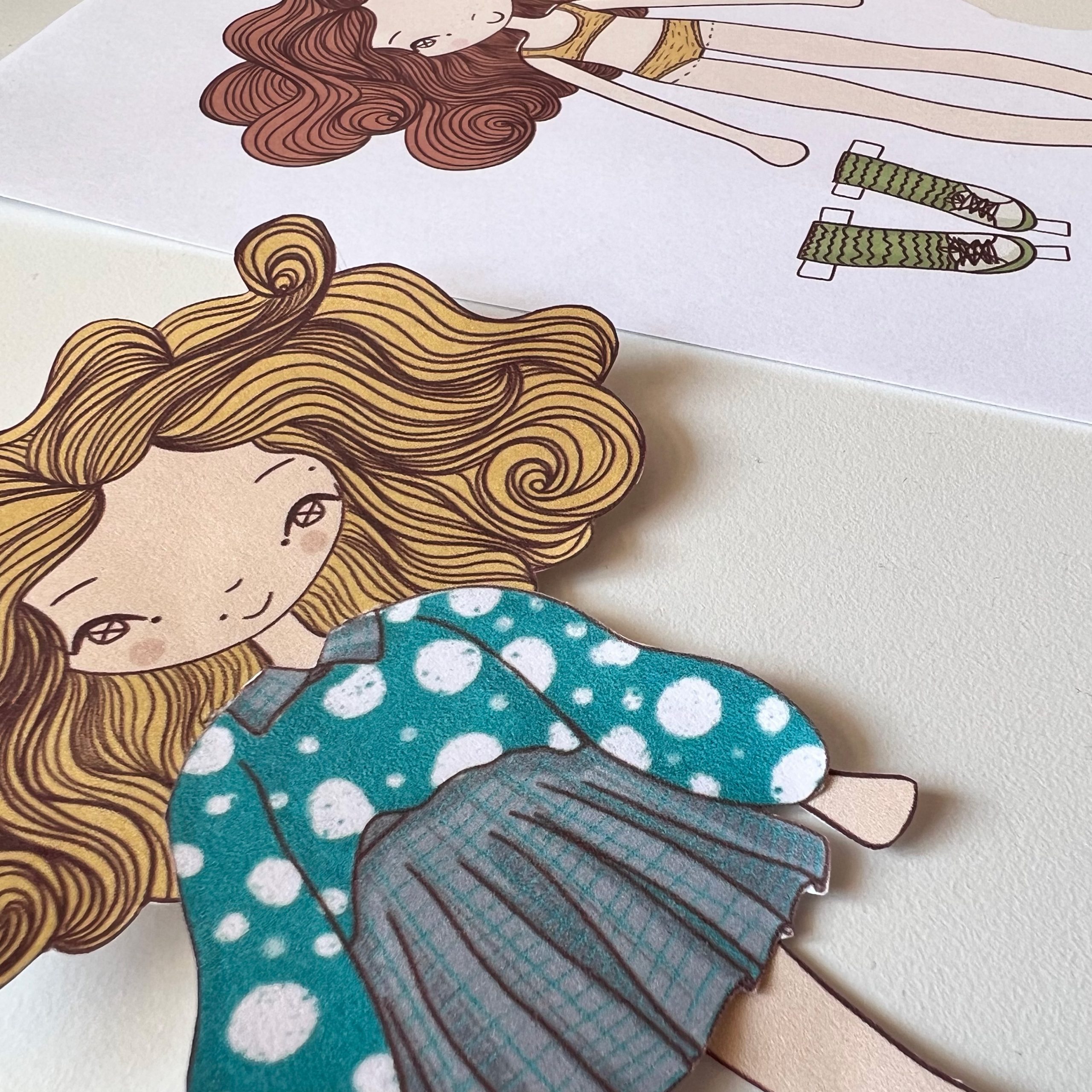 Create and Customize Your Own Printable Paper Dolls