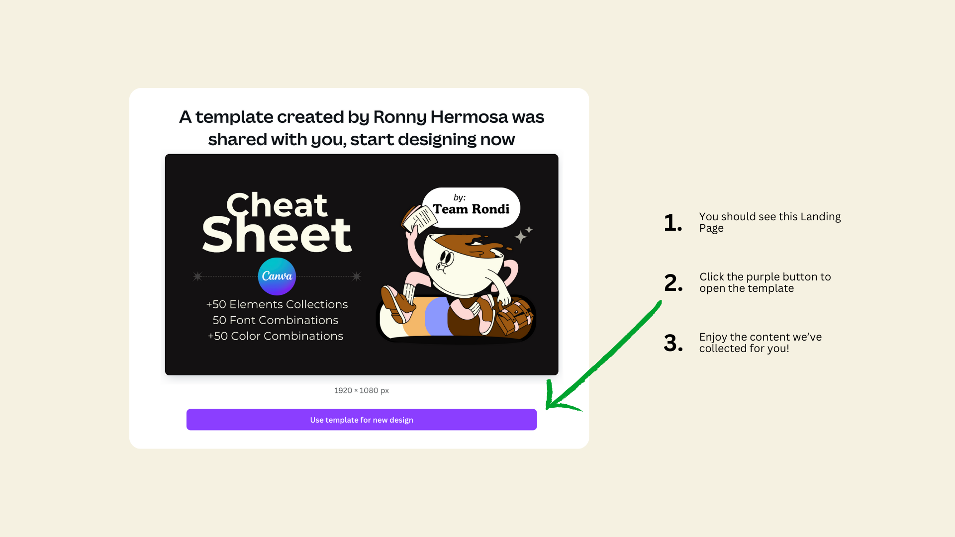 The Ultimate CANVA CHEAT SHEET | Vol. 01