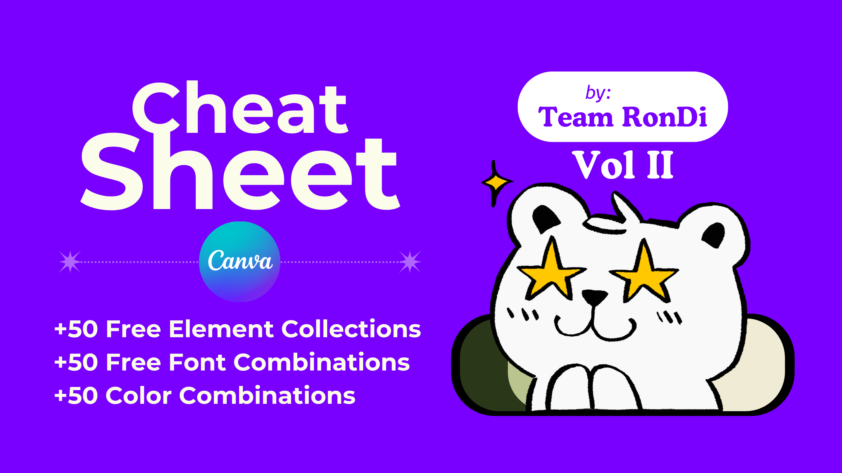 The Ultimate CANVA CHEAT SHEET | Vol. 02