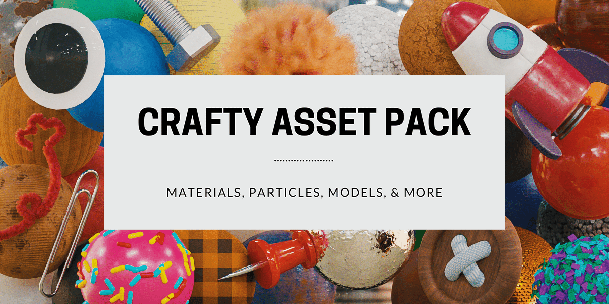 Blender 3D: Crafty Asset Pack