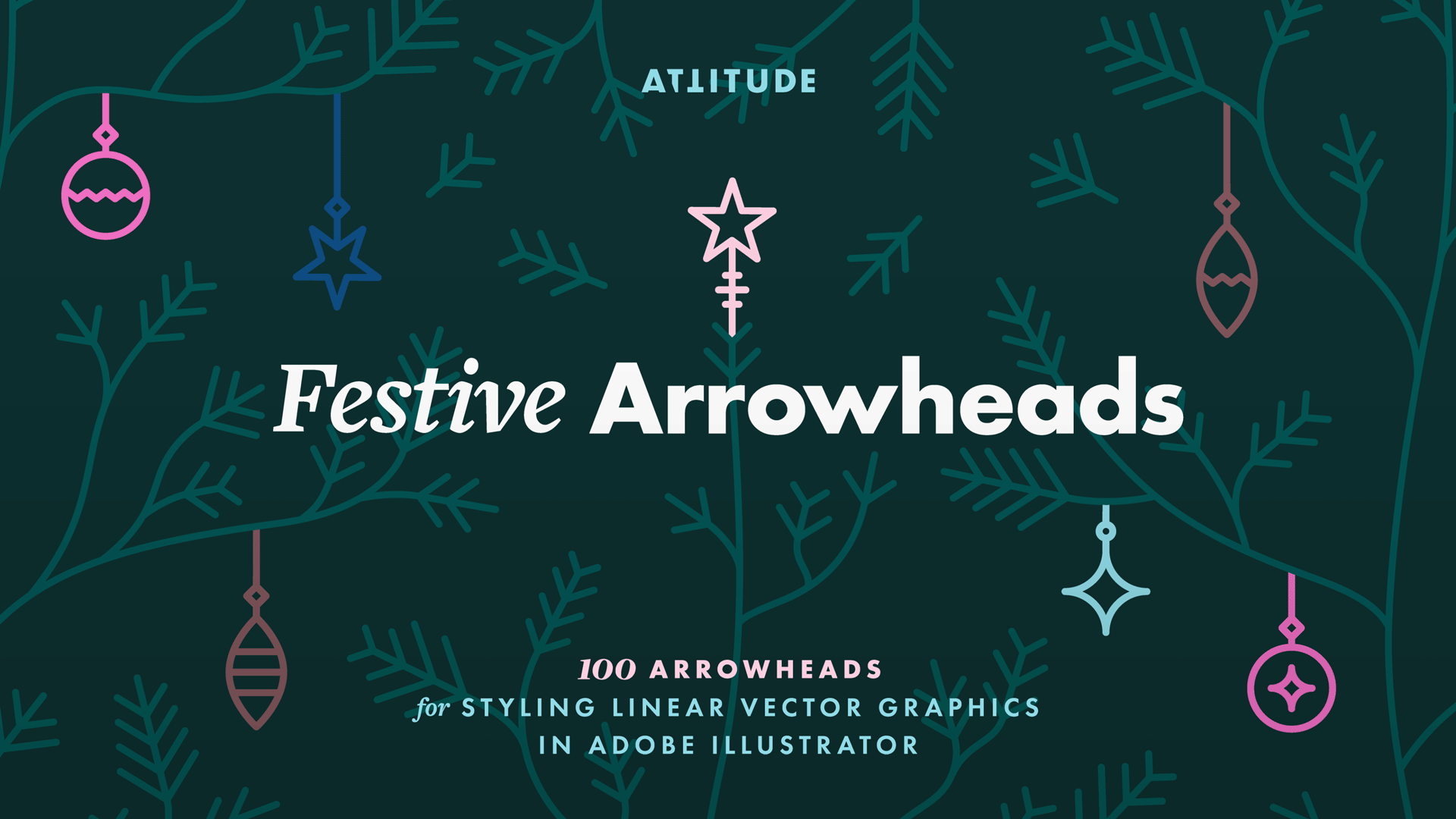 Festive Arrowheads for Adobe Illustrator
