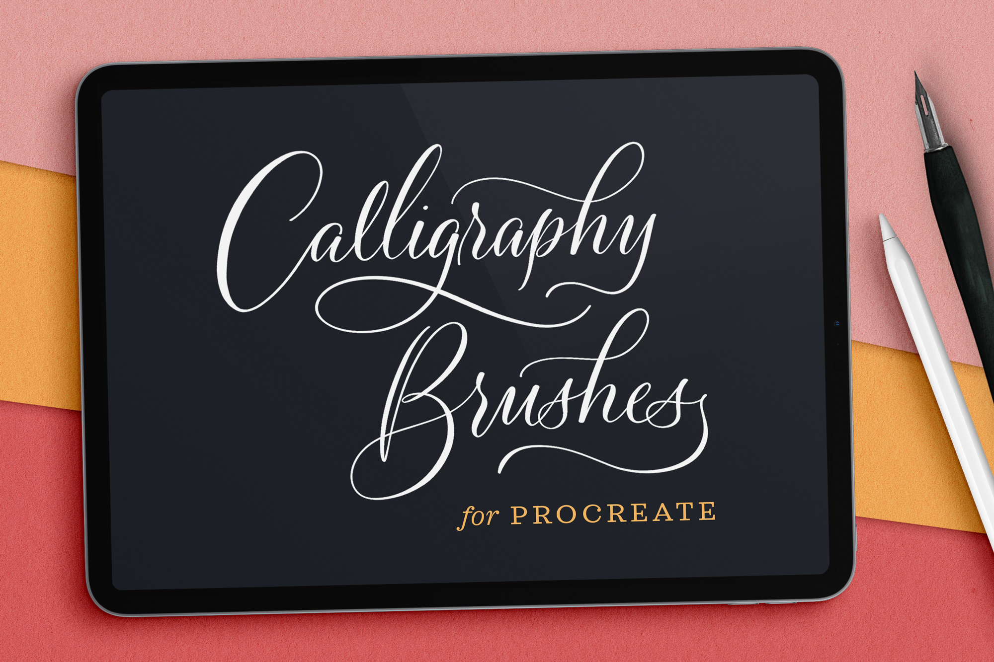 Calligraphy Nibs Procreate Brush Pack
