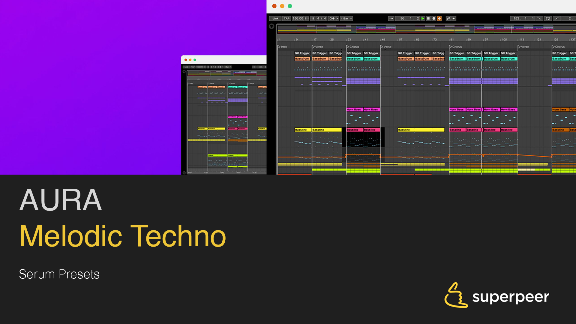 AURA - Melodic Techno Serum Presets