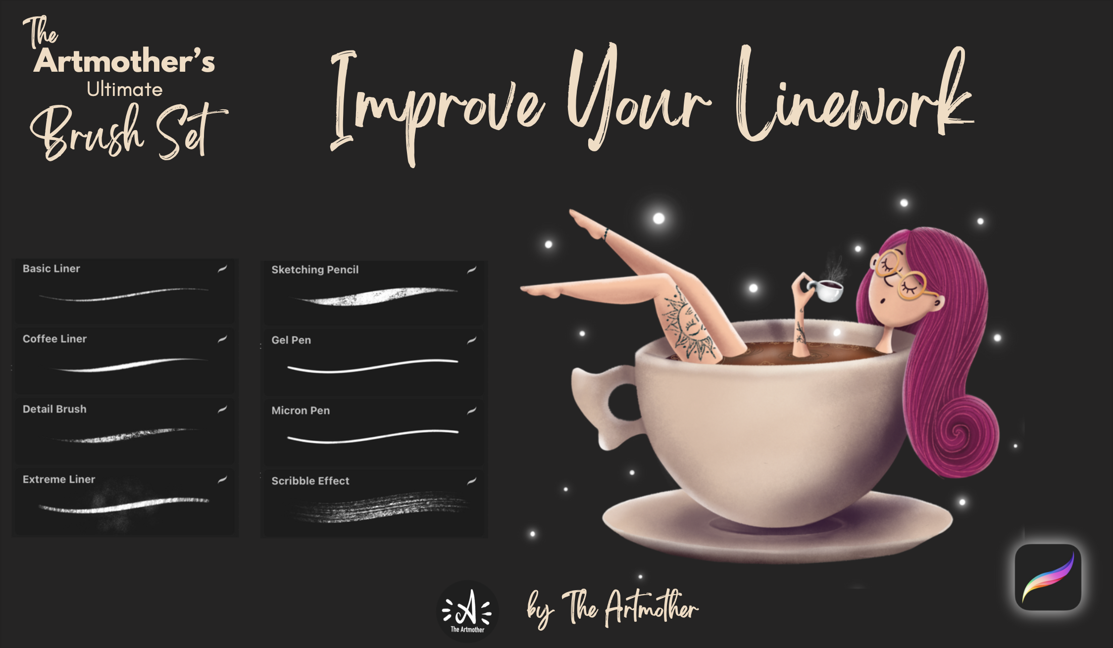 The Artmother's Ultimate Brush Set