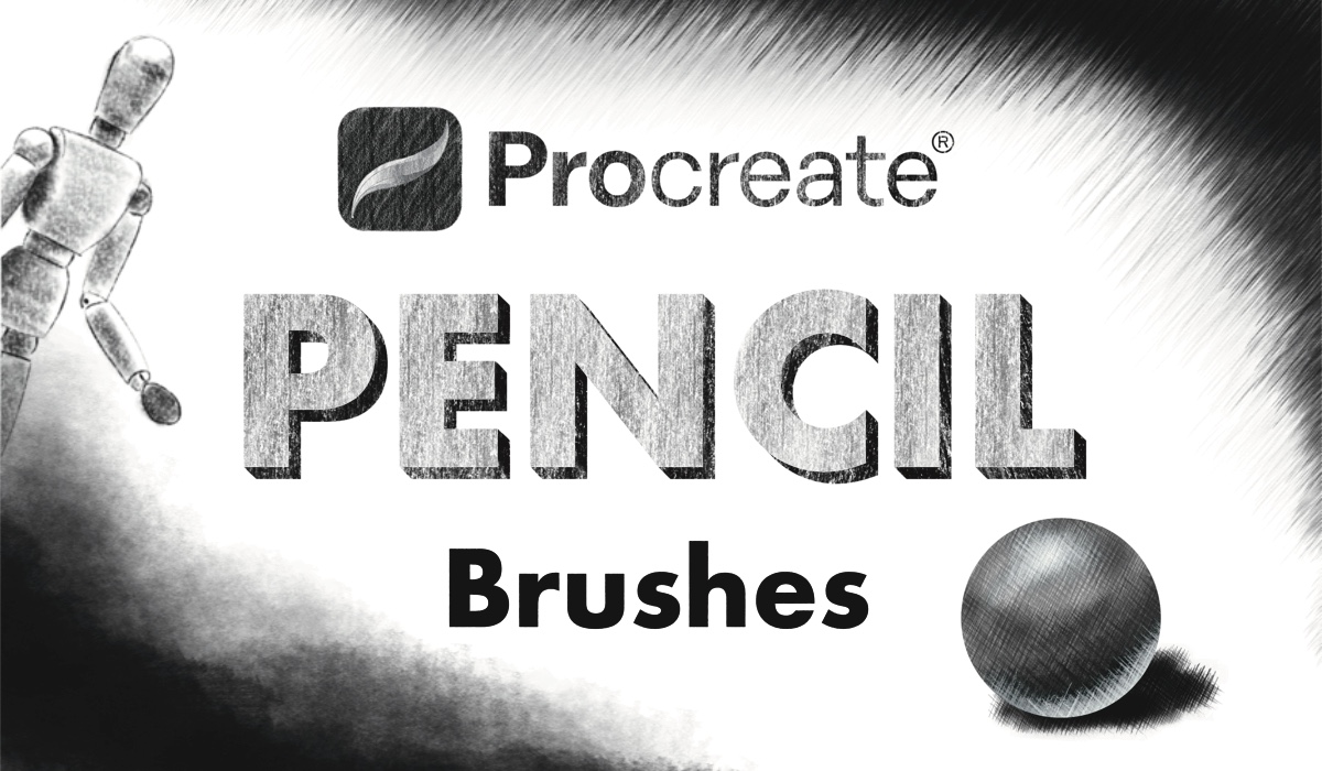 40 Procreate Pencil Brushes For Digital Drawing And Illustration