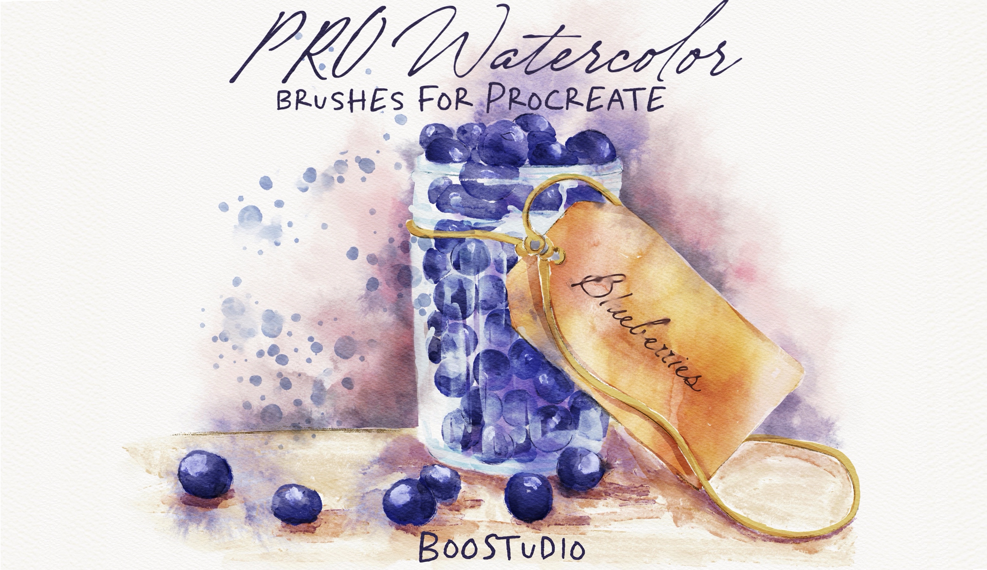 Pro Watercolor Brushes For Procreate