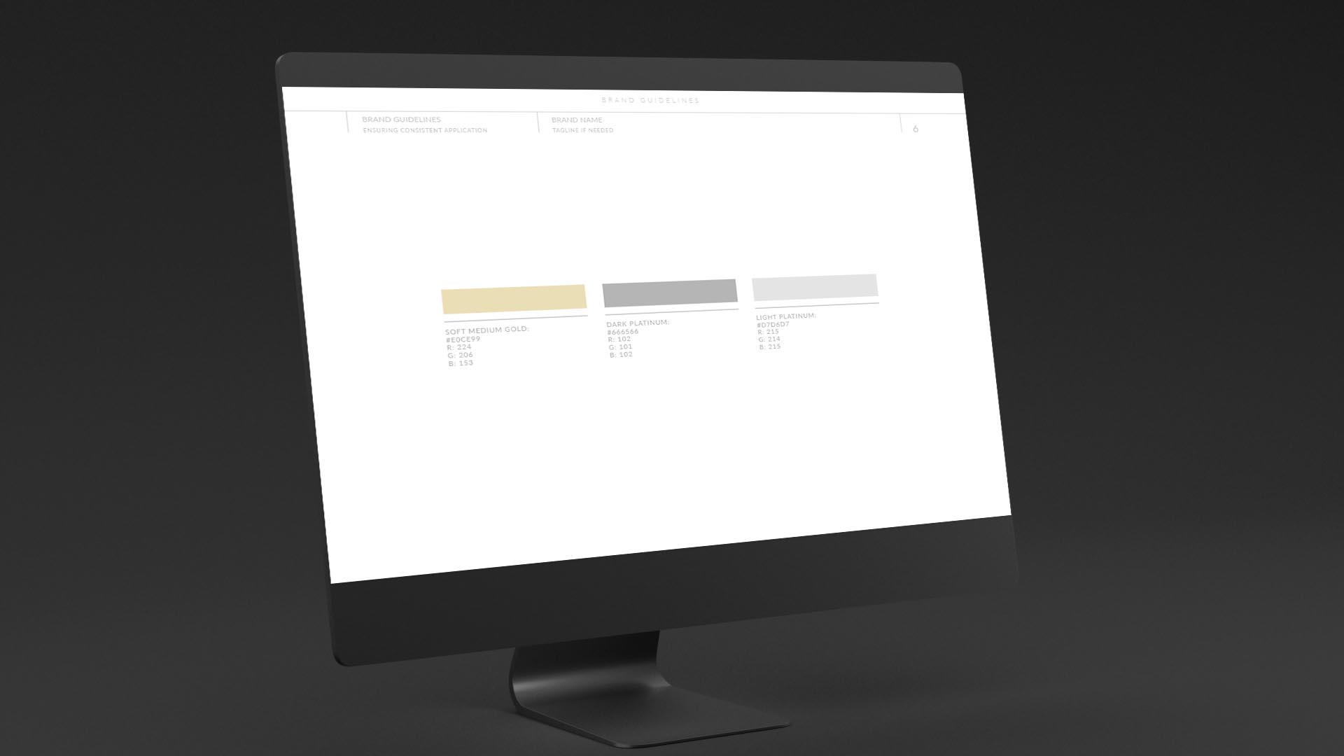 Brand Guidelines InDesign Template