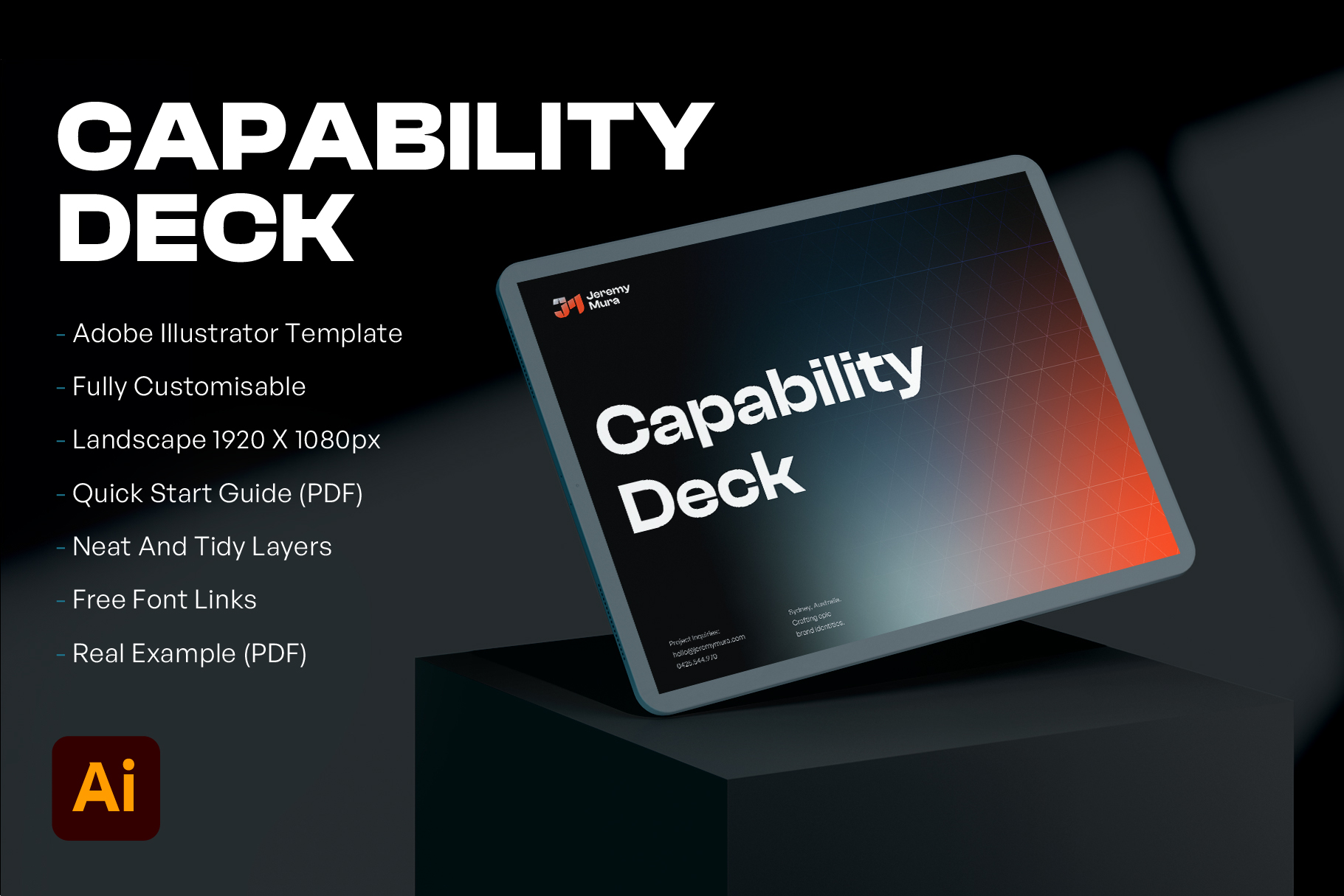 Capabilities Deck