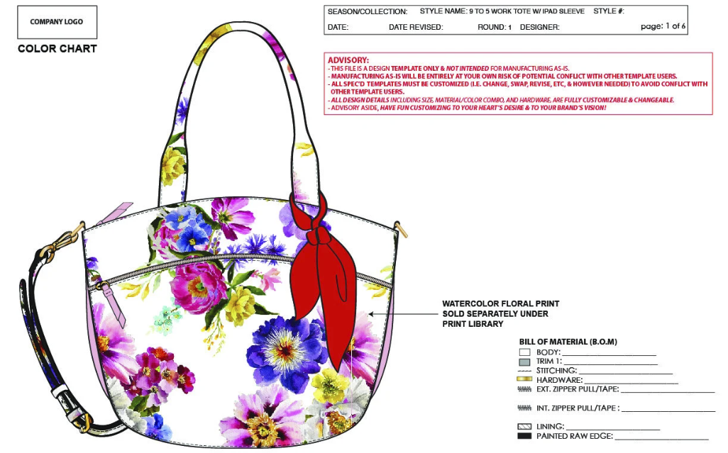 9 to 5 Work Tote With iPAD Compartment | Customizable Tech Pack