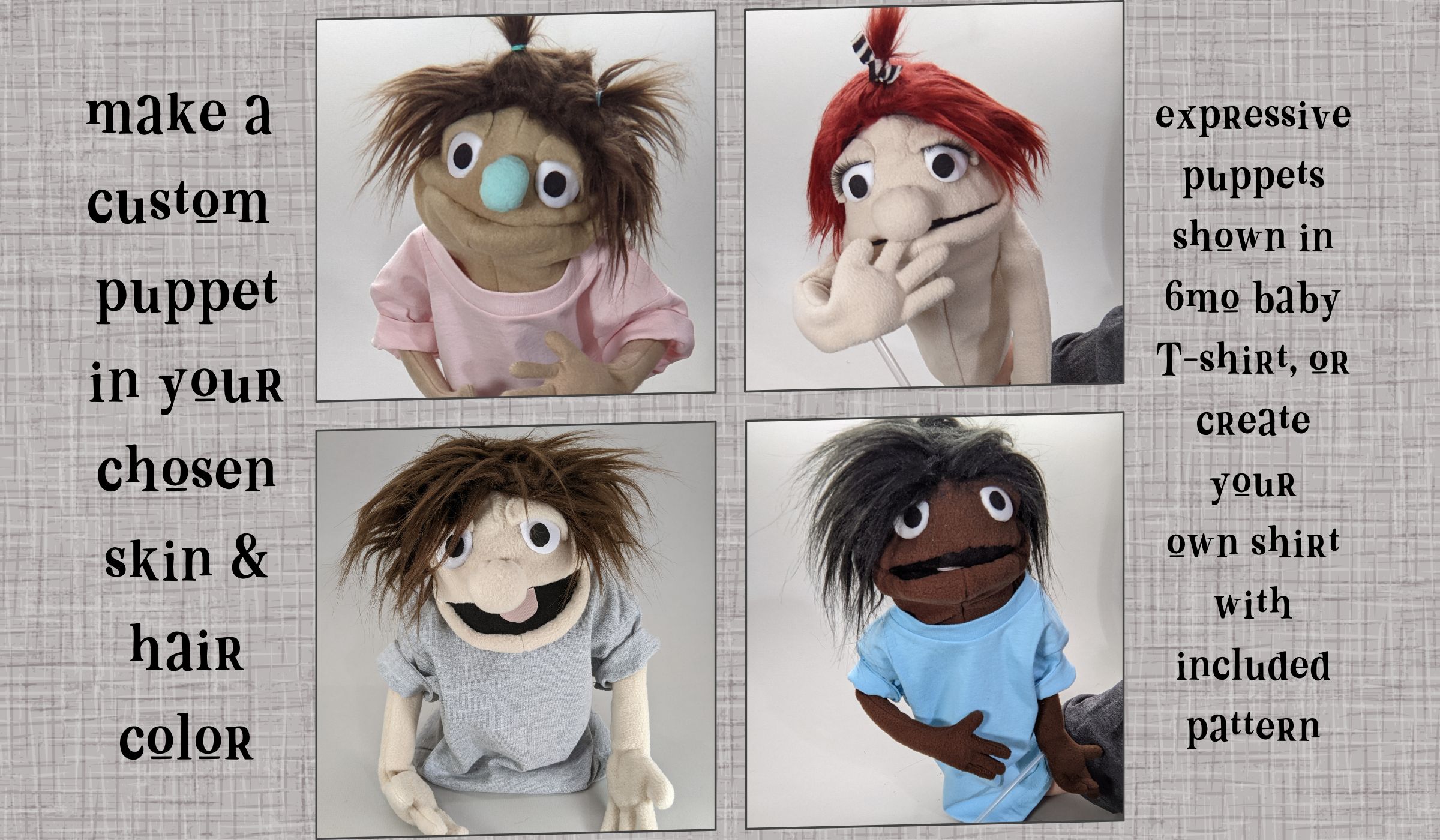 Human Puppet PDF Sewing Pattern