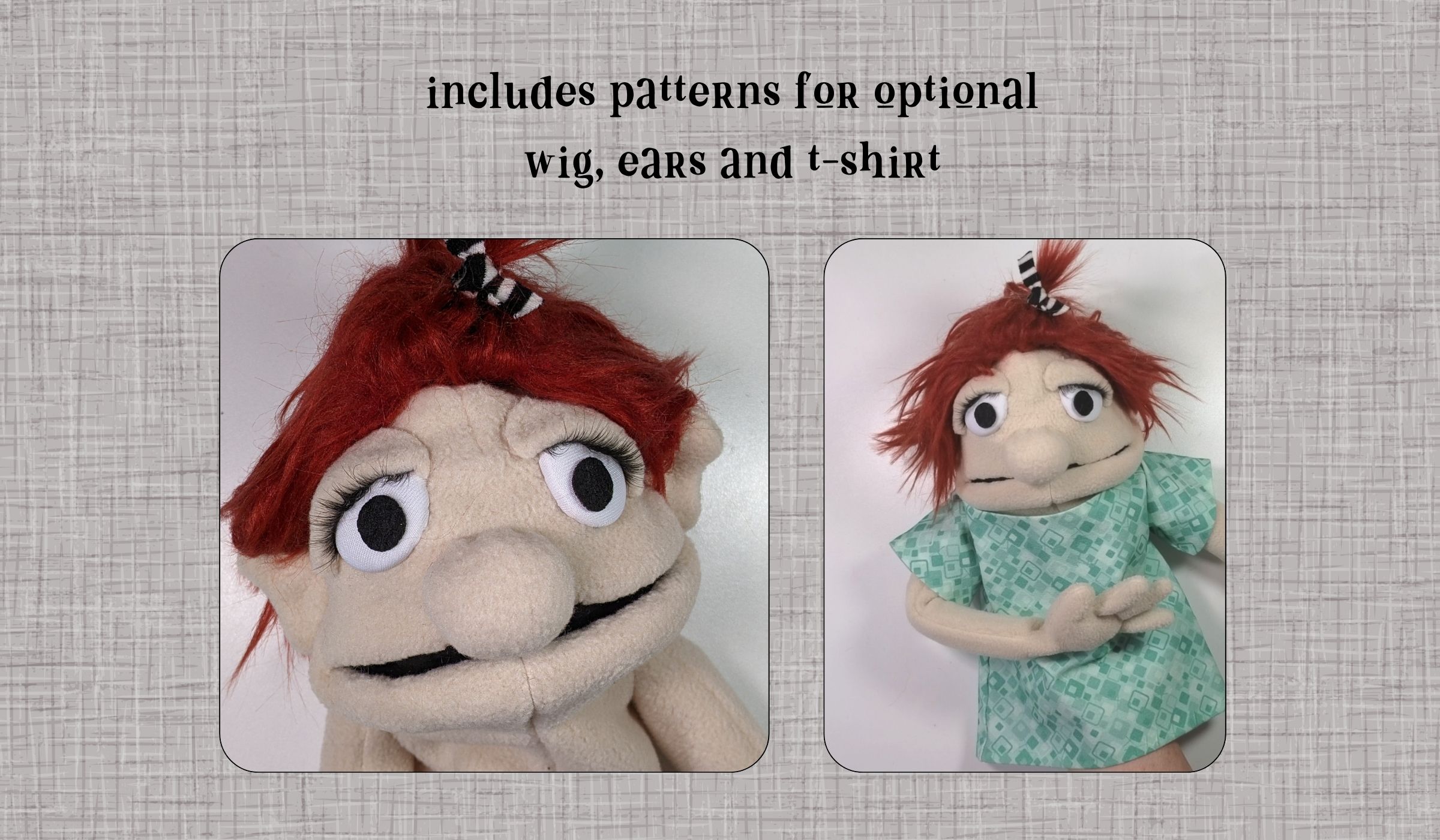 Human Puppet PDF Sewing Pattern