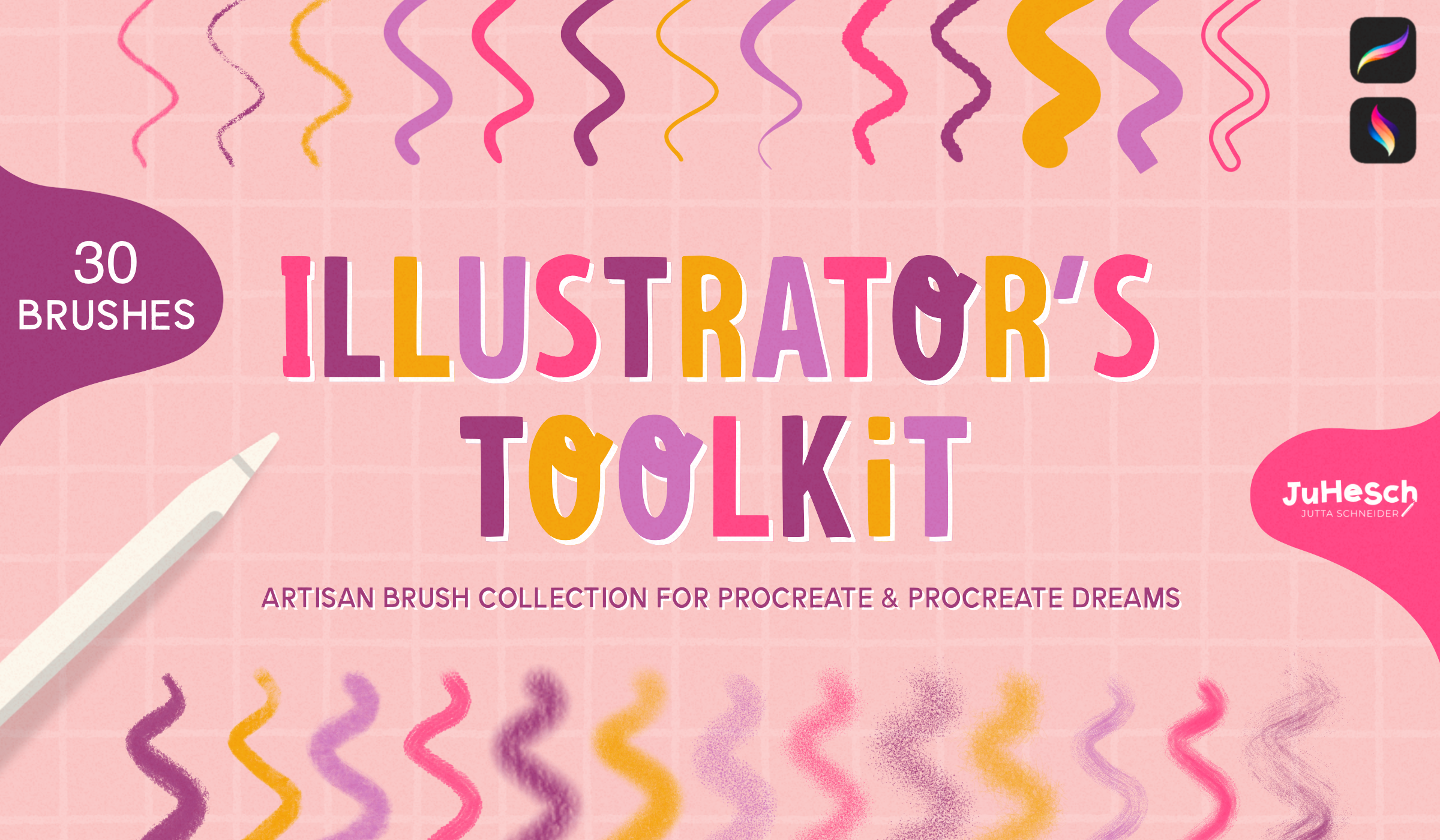 The Illustrator's Toolkit for Procreate & Procreate Dreams