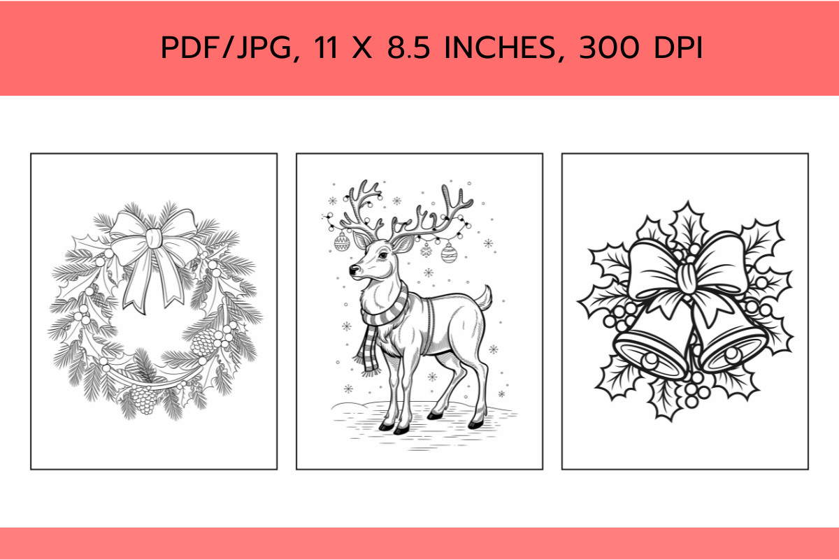 Christmas Creativity: Printable Coloring Pages for Kids